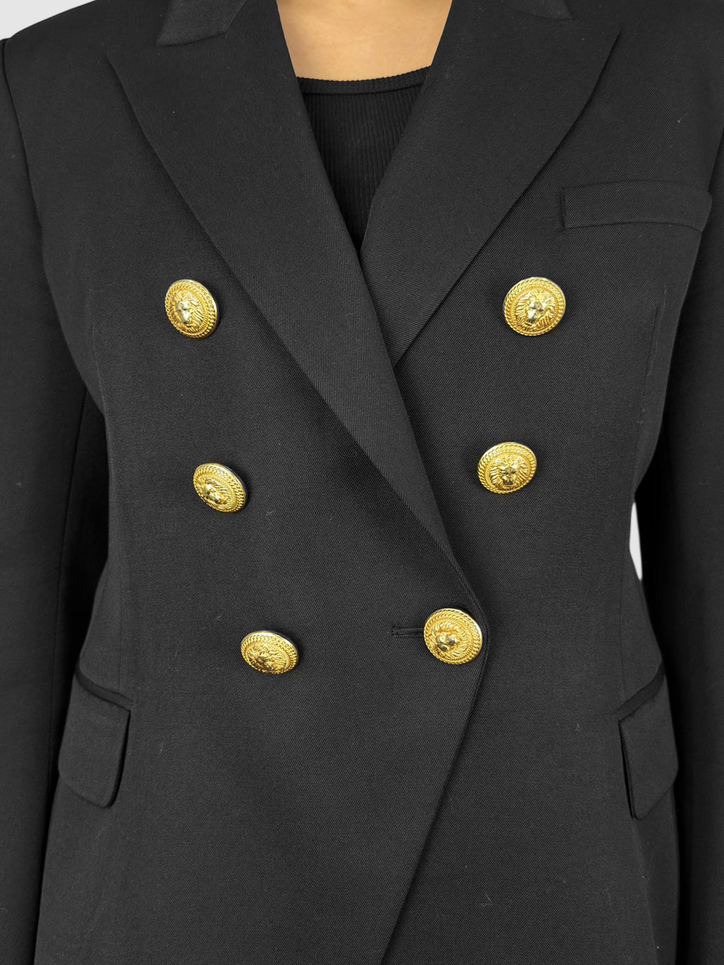 Wool Double-Breasted Blazer