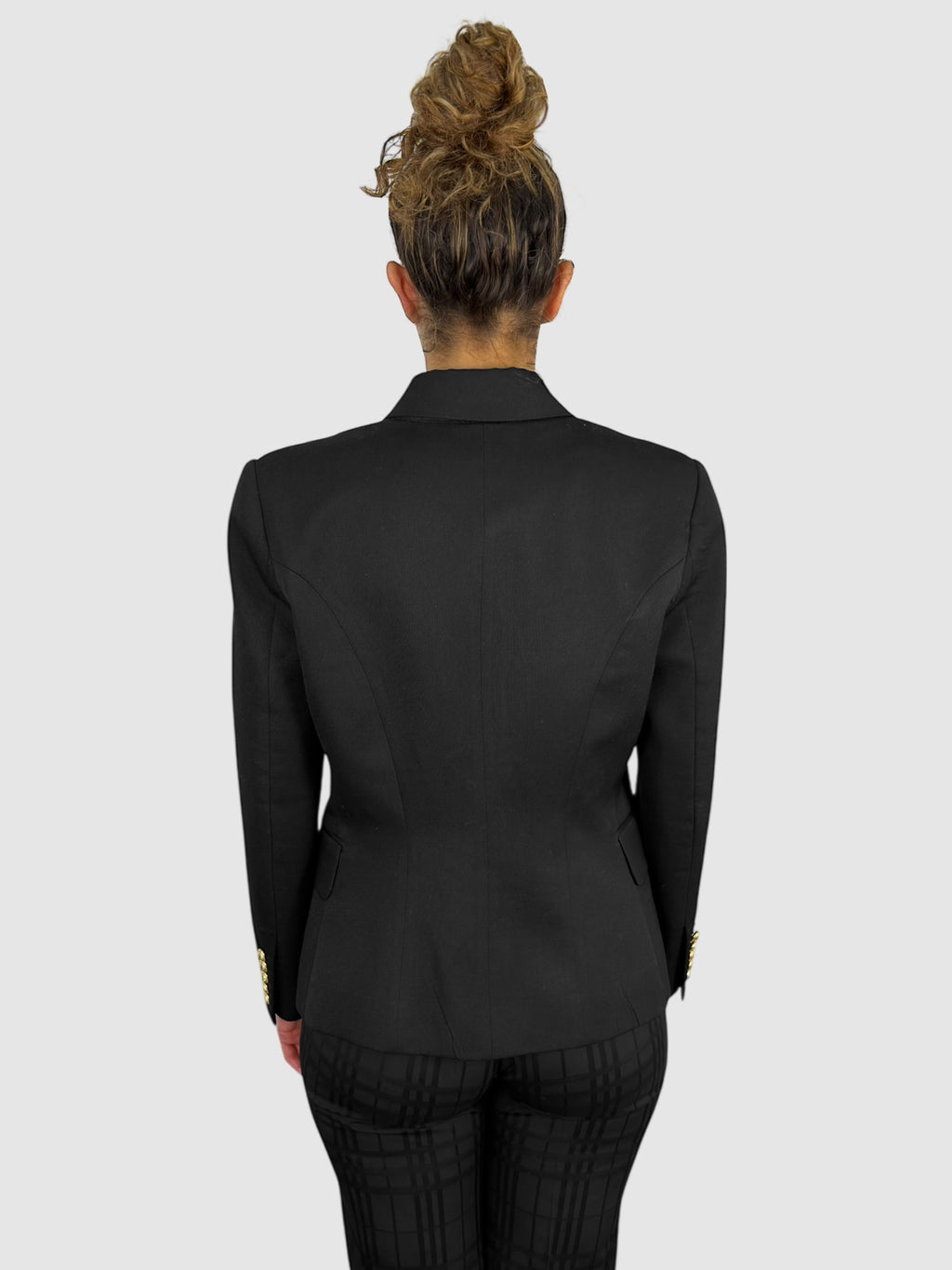 Wool Double-Breasted Blazer