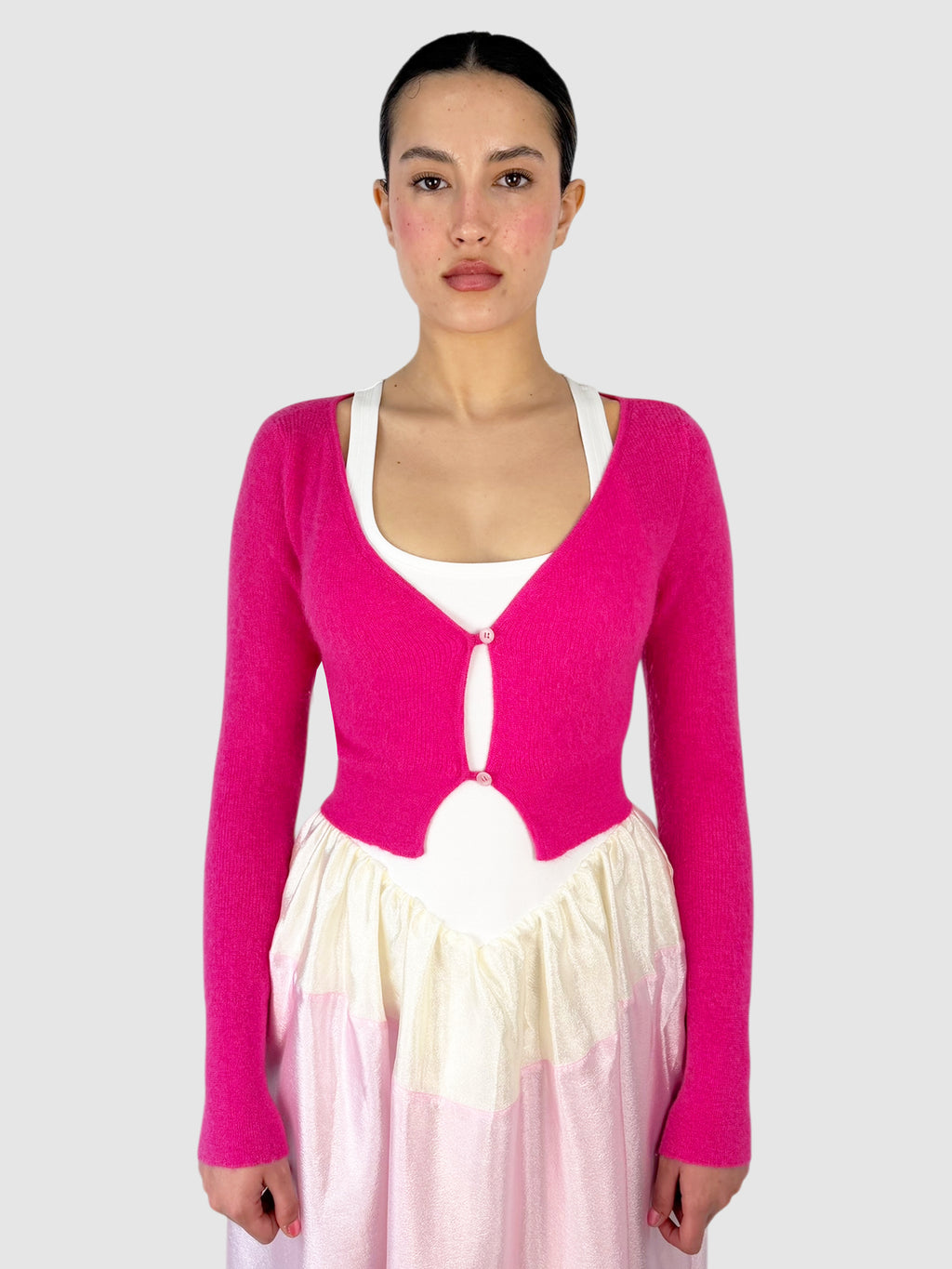 Le Alzou Mohair Cardigan