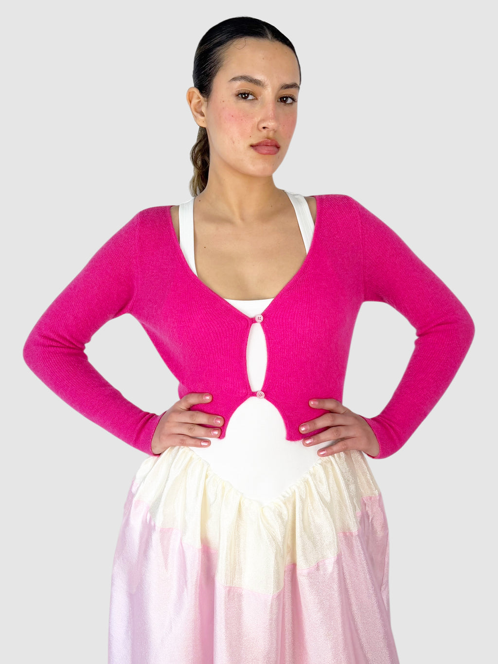 Le Alzou Mohair Cardigan