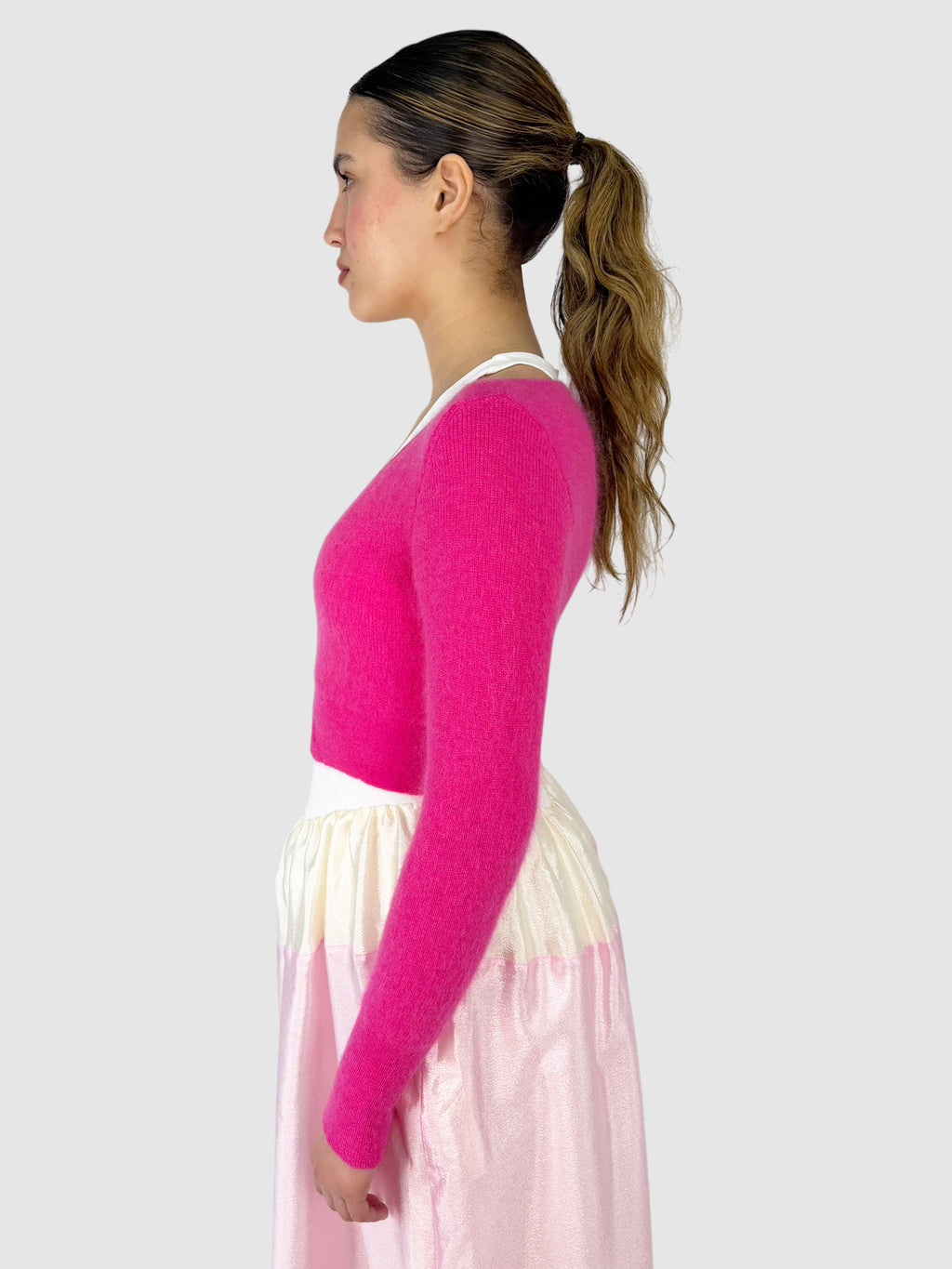 Le Alzou Mohair Cardigan