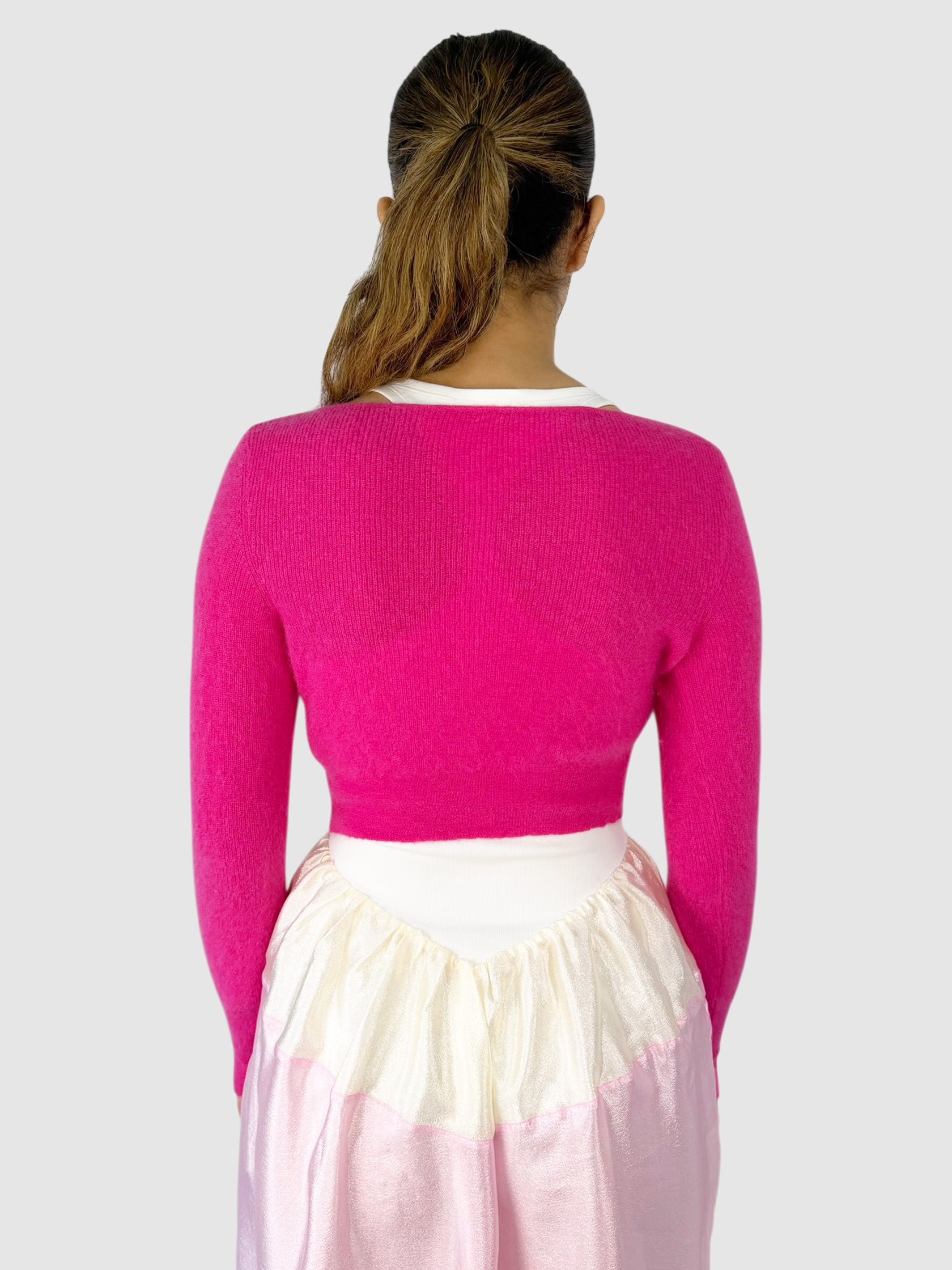 Le Alzou Mohair Cardigan