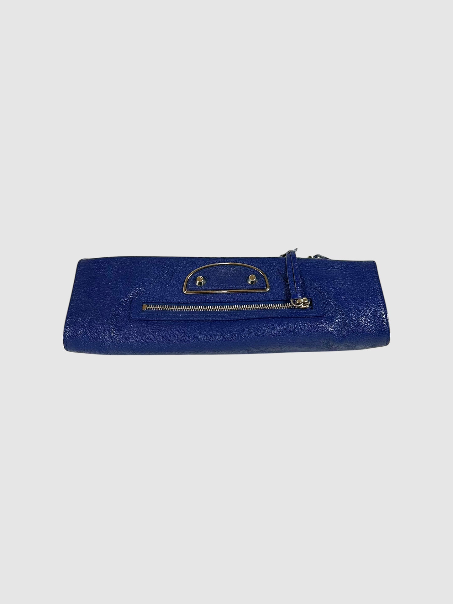 Metallic Edge Envelope Bag