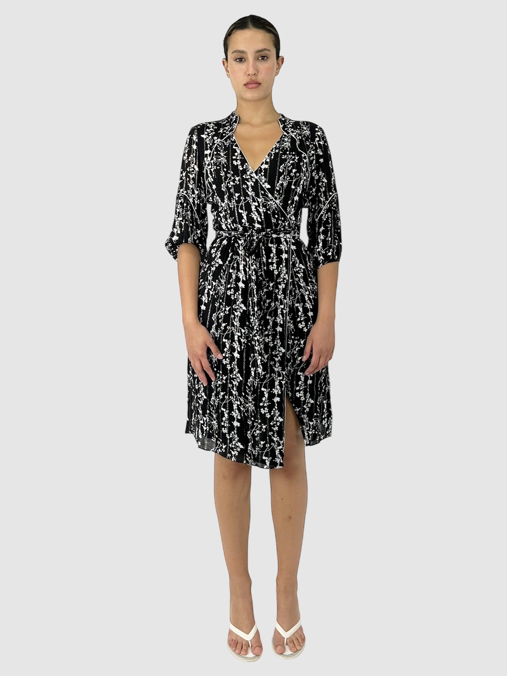 Folia Wrap Dress