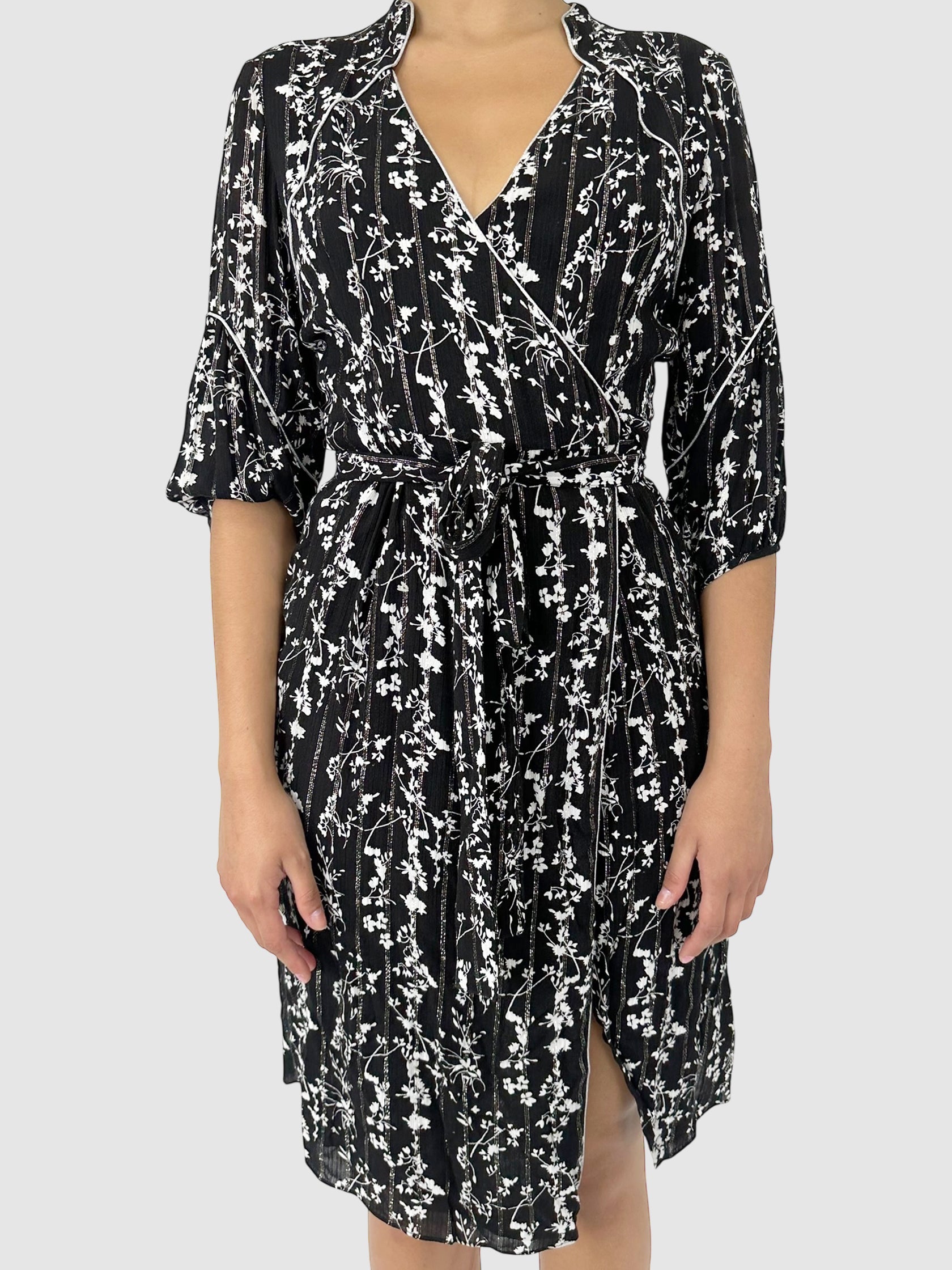 Folia Wrap Dress