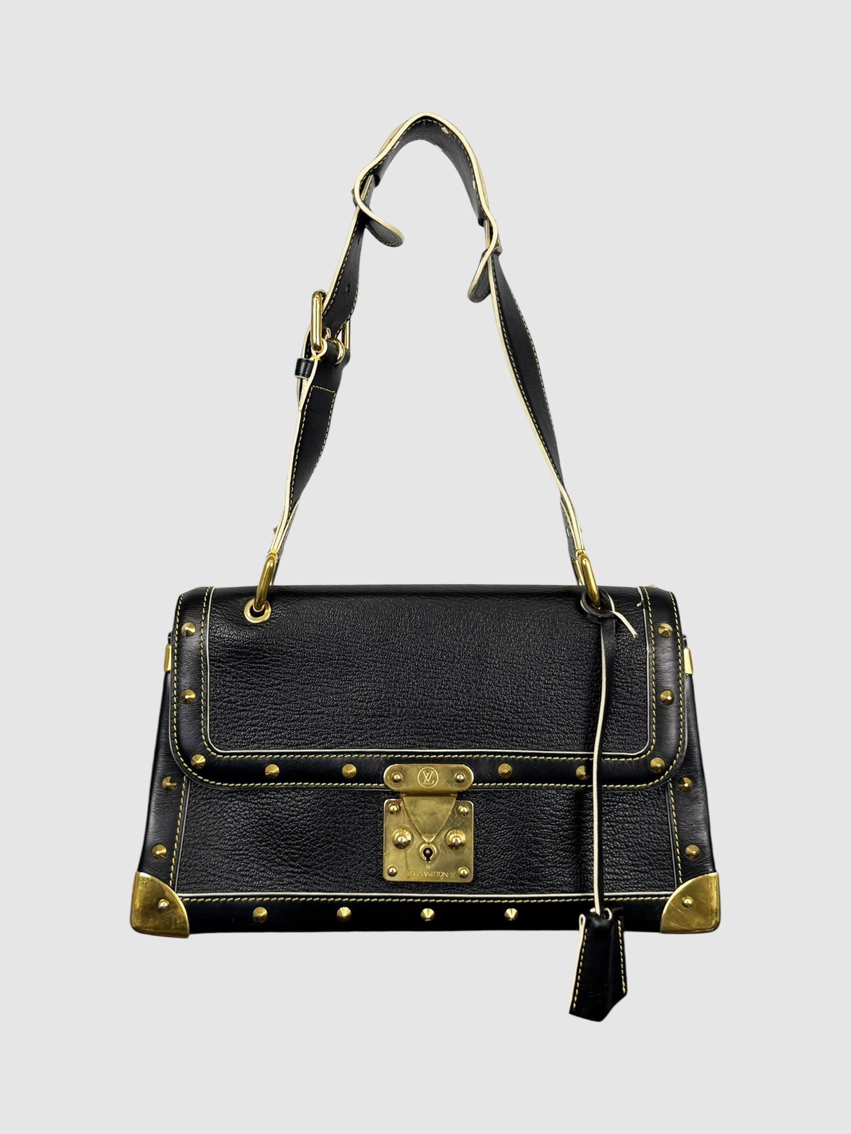 Louis Vuitton 2003 Black Suhali Le Talentueux Shoulder Bag Luxury Designer Resale Consignment Toronto Secondhand Pre-Loved