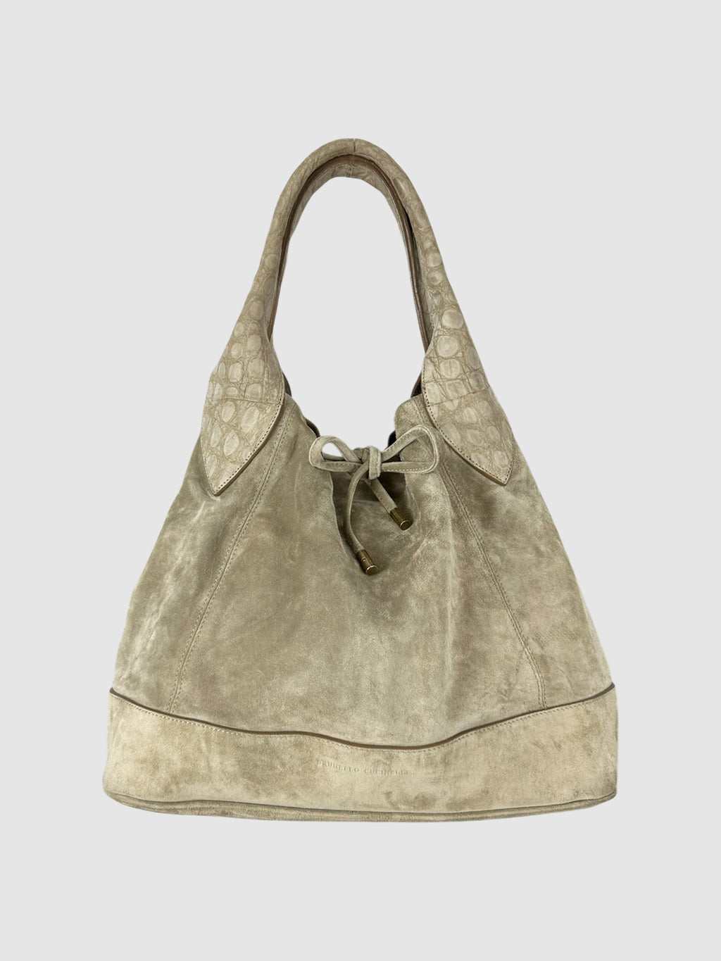 Suede Hobo Bag