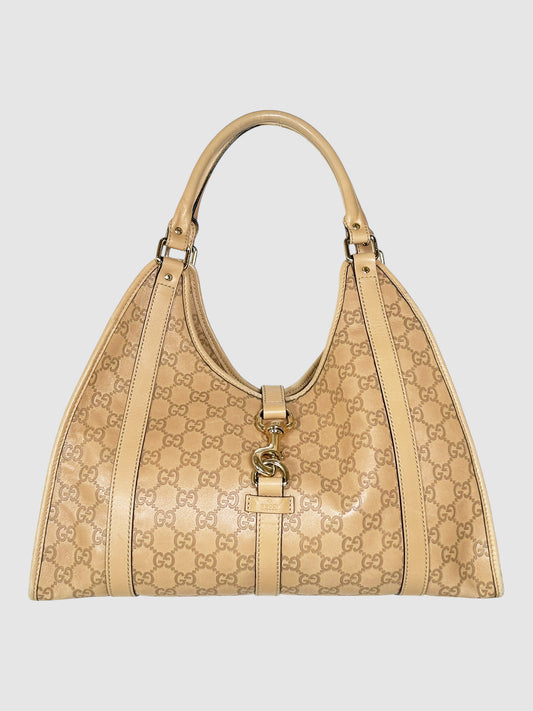 Guccissima Bardot Joy Shoulder Bag