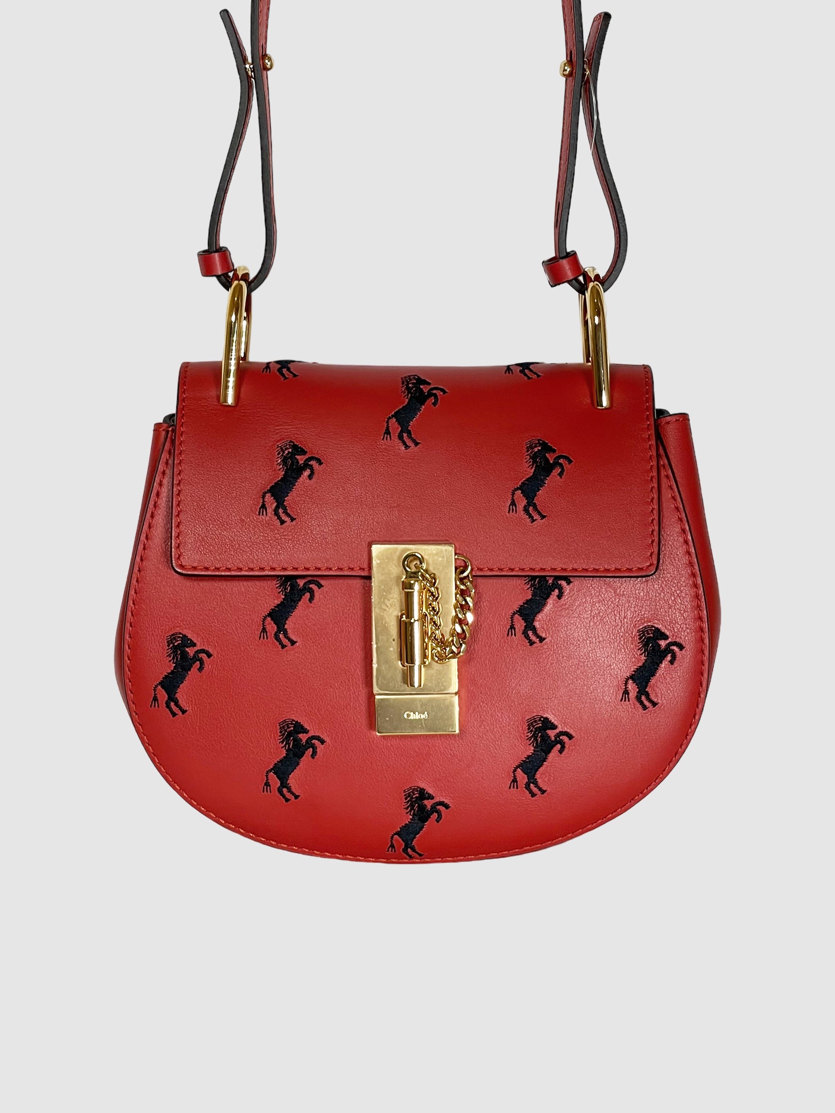Chloé Embroidered Horses Bijou Bag