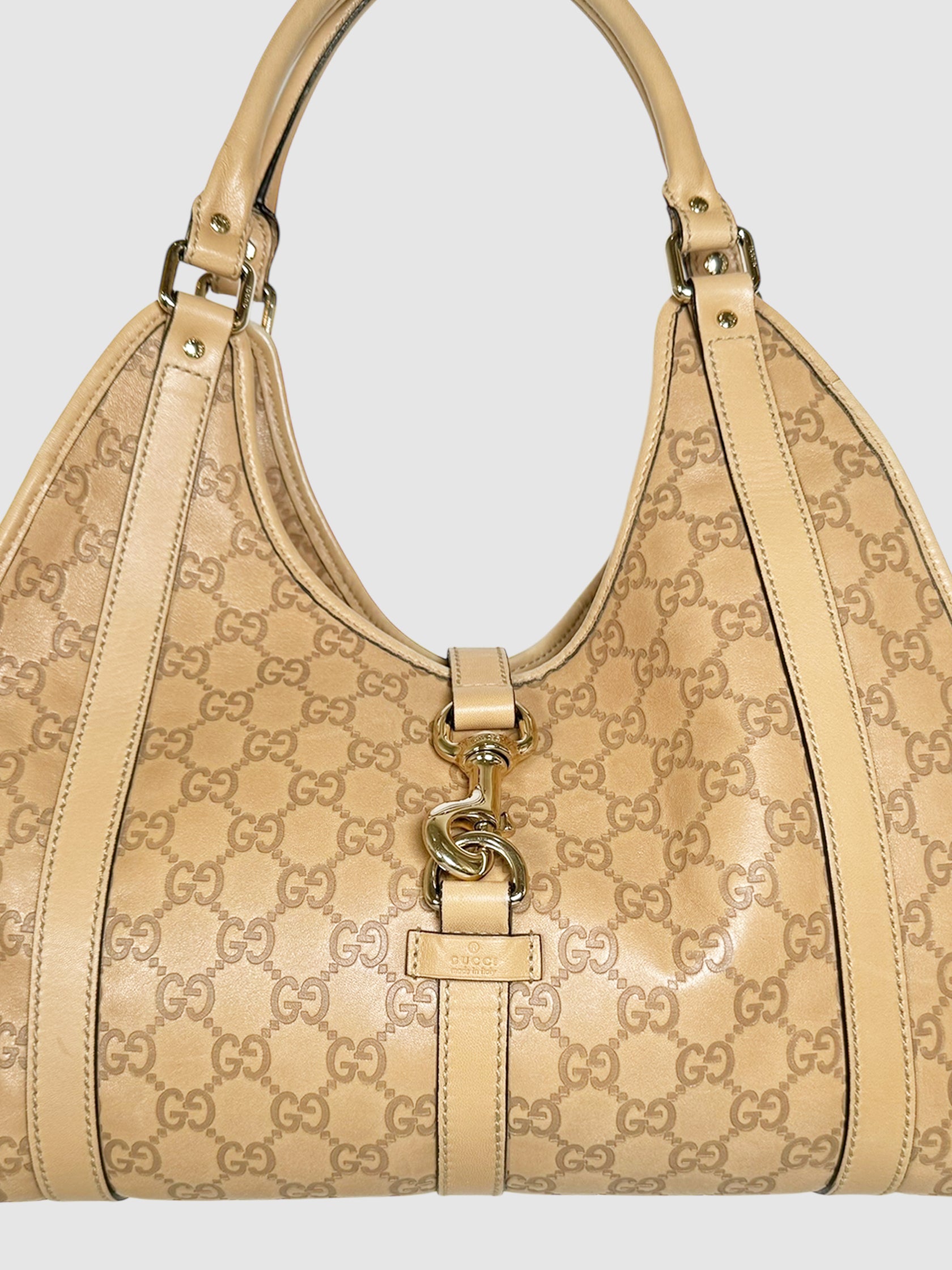 Guccissima Bardot Joy Shoulder Bag