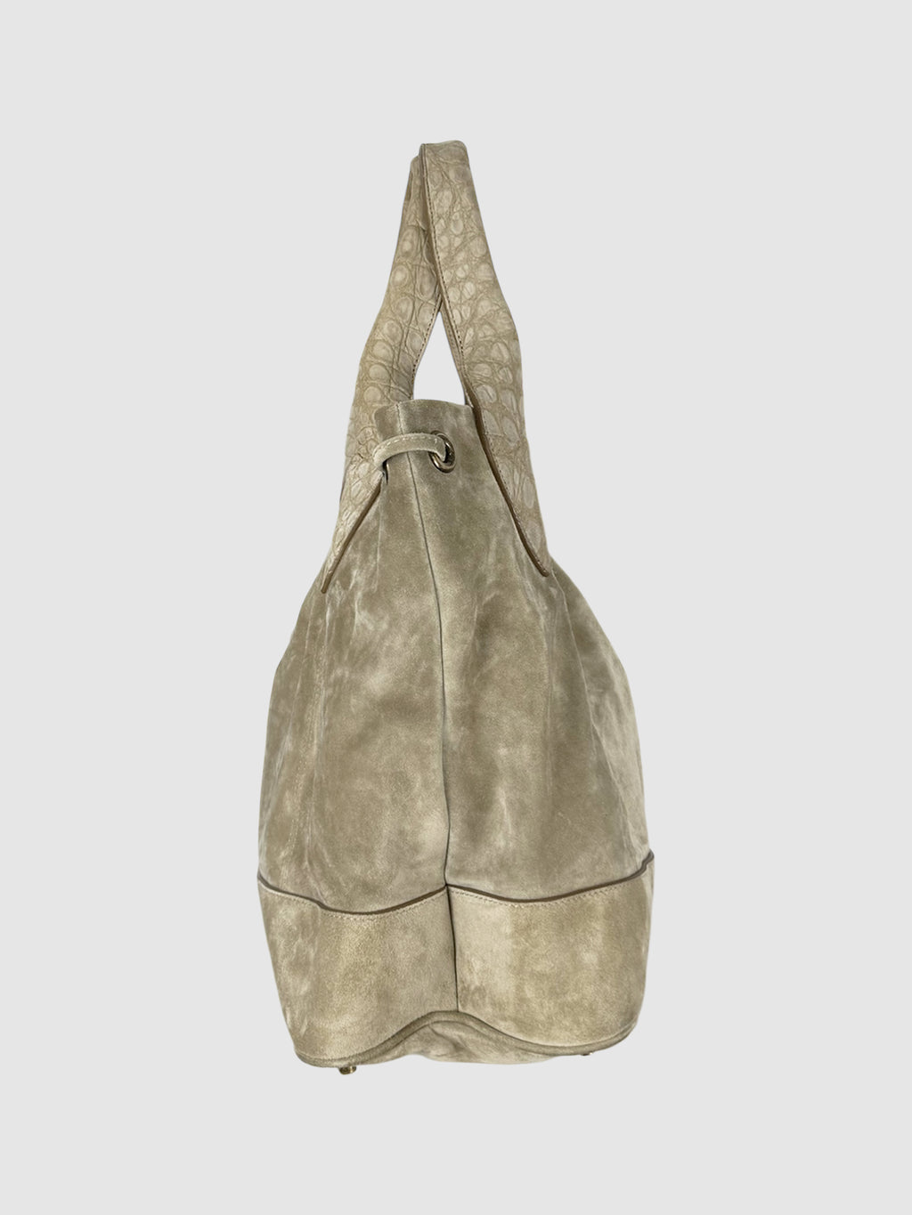 Suede Hobo Bag