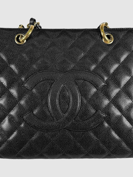 Chanel Caviar Quilted Grand Timeless Tote