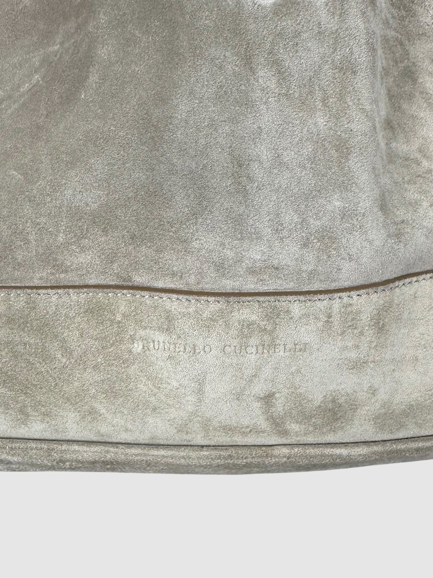 Suede Hobo Bag