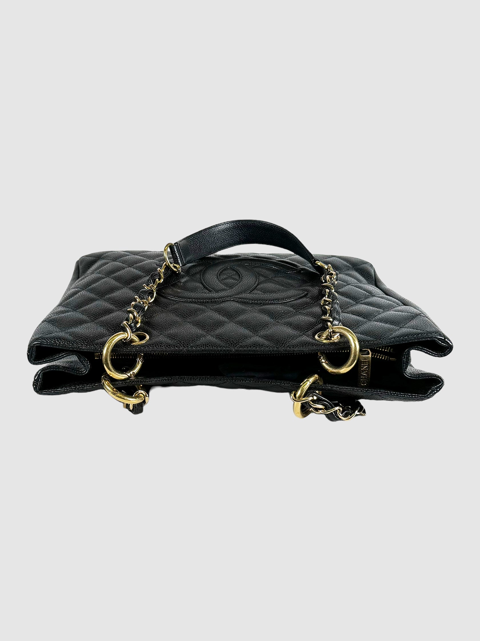 Caviar Quilted Grand Shopping Tote