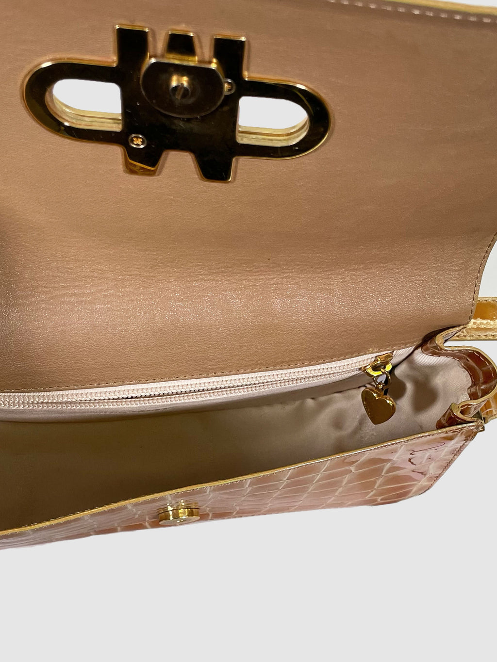 Patent Leather Shoulder Bag