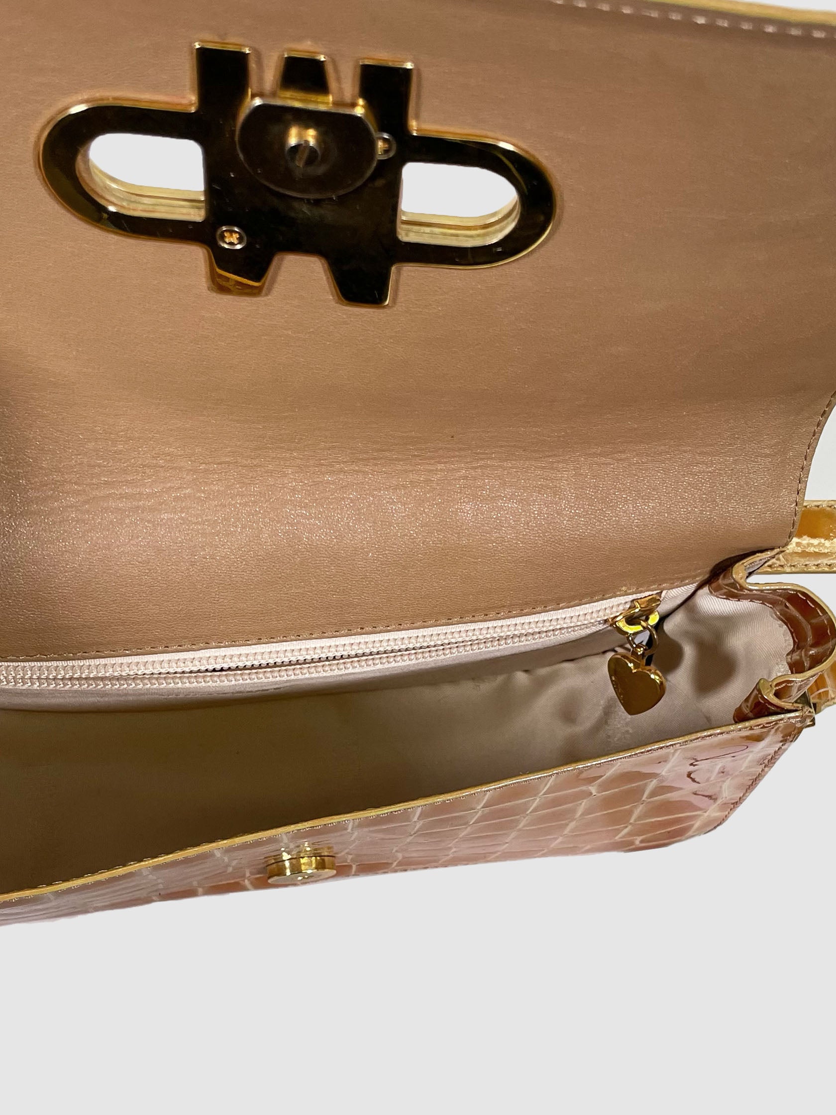 Patent Leather Shoulder Bag