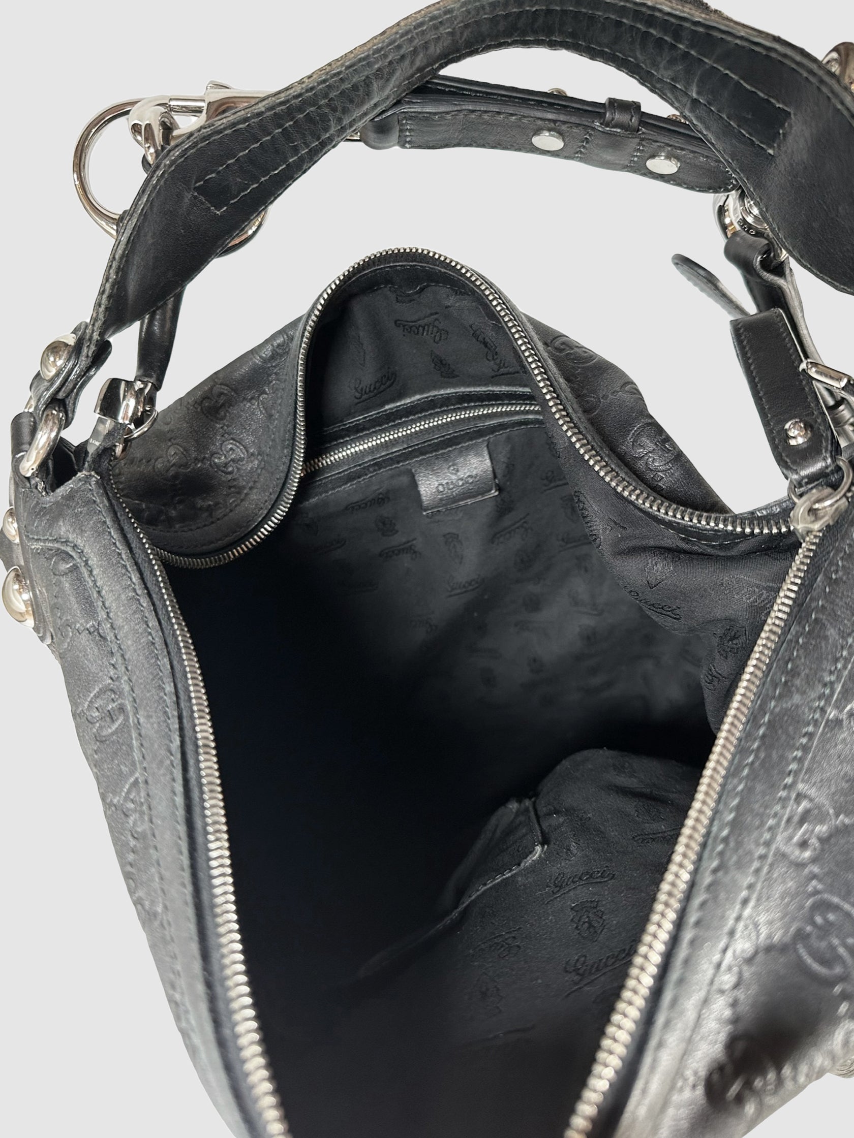 Guccissima Leather Hobo Bag