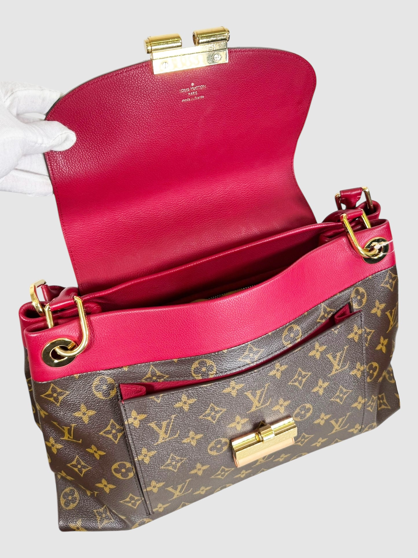 2012 Monogram Olympe Shoulder Bag