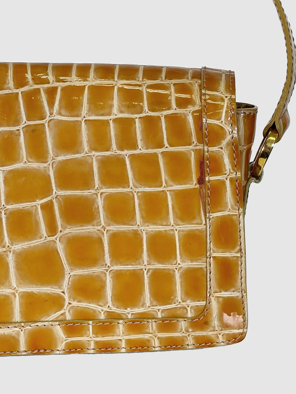 Patent Leather Shoulder Bag