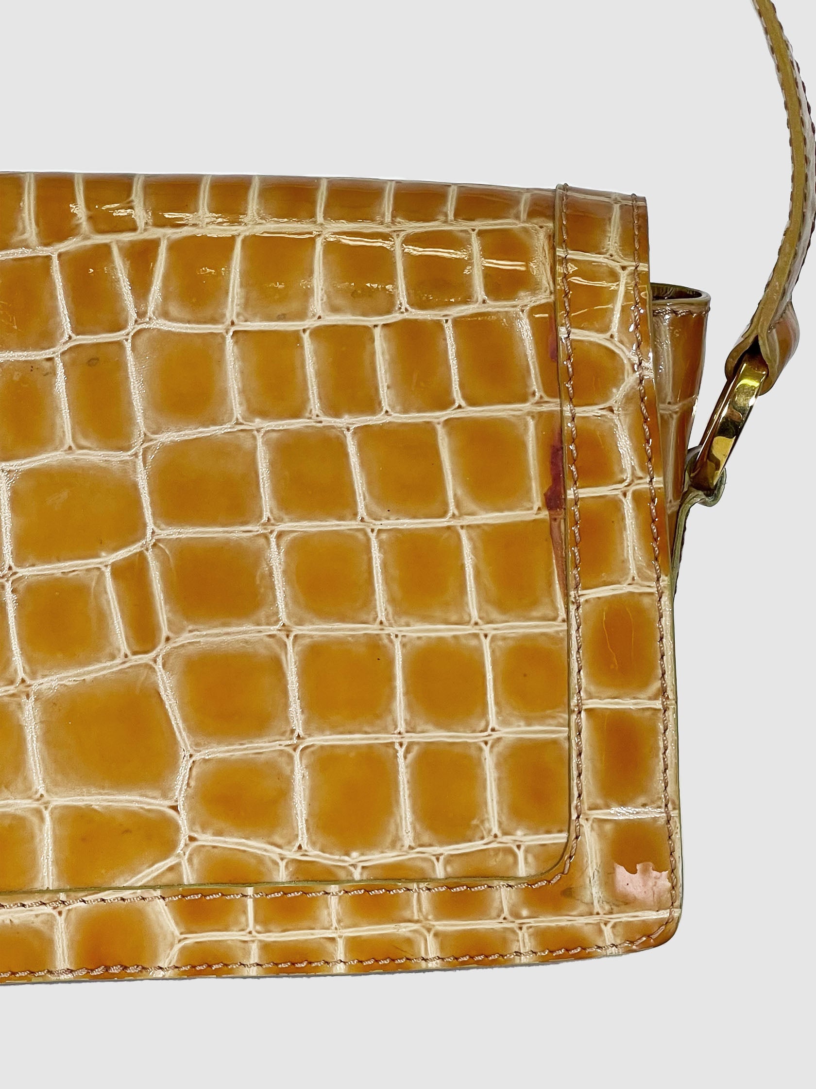 Patent Leather Shoulder Bag