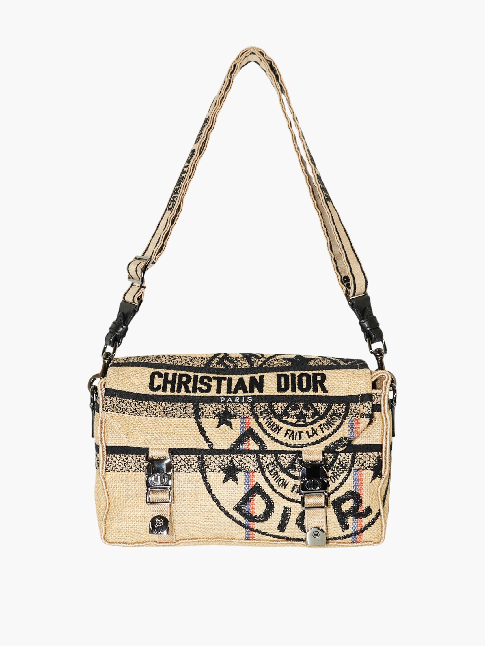 Jute Diorcamp Messenger Bag