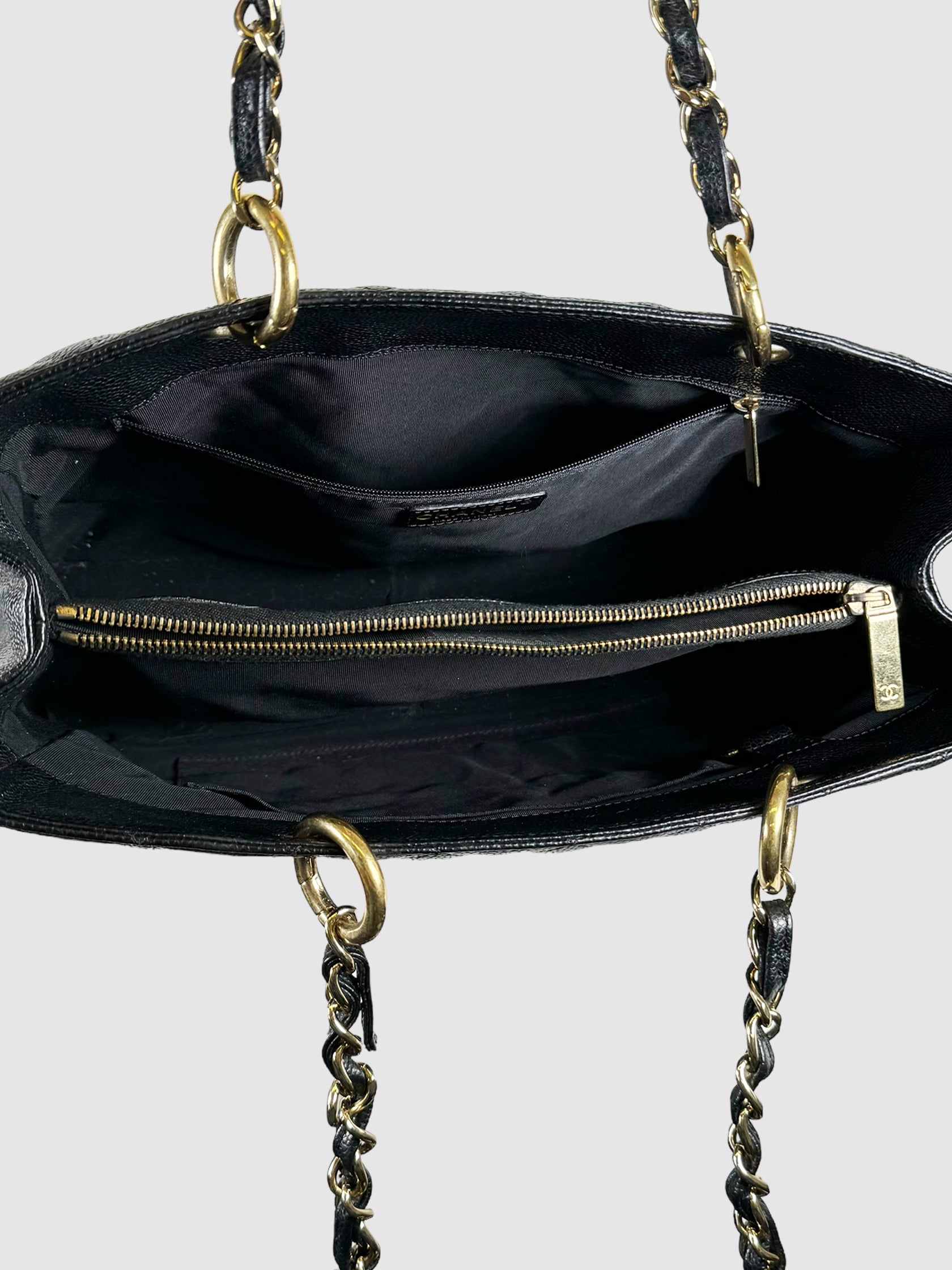 Caviar Quilted Grand Shopping Tote