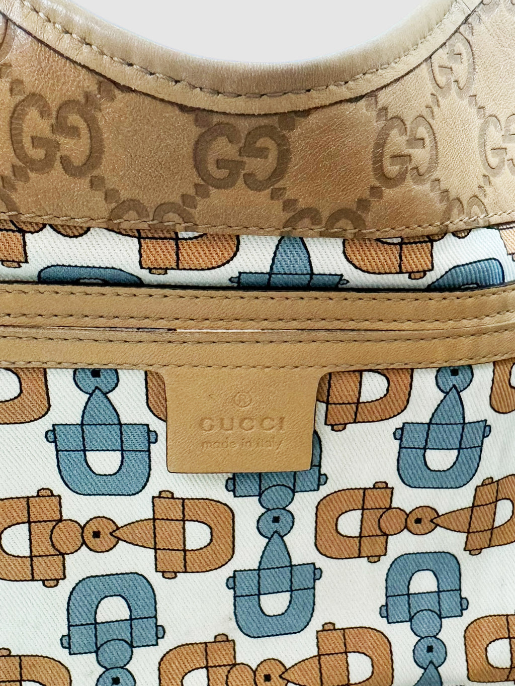 Guccissima Bardot Joy Shoulder Bag