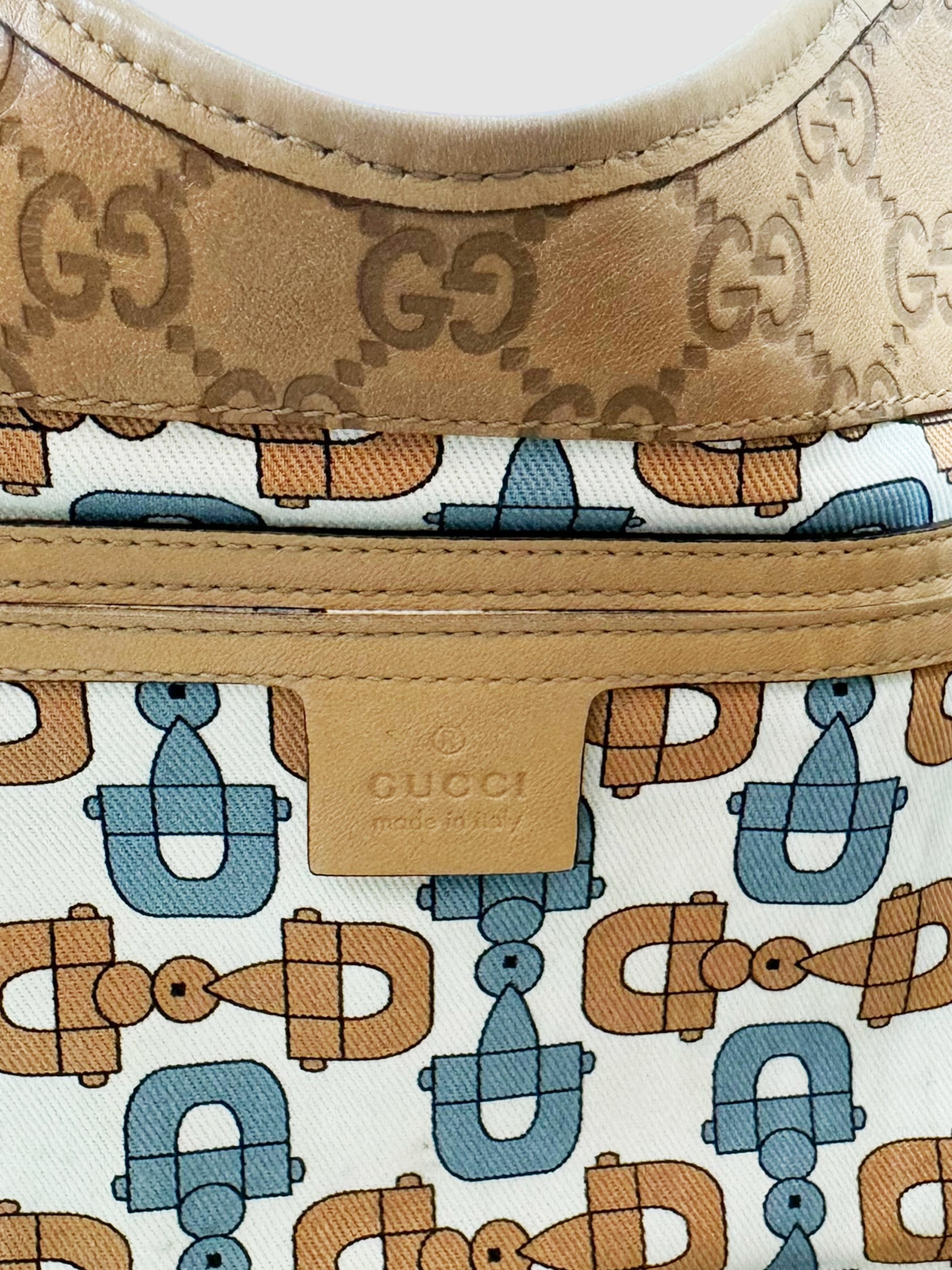 Guccissima Bardot Joy Shoulder Bag