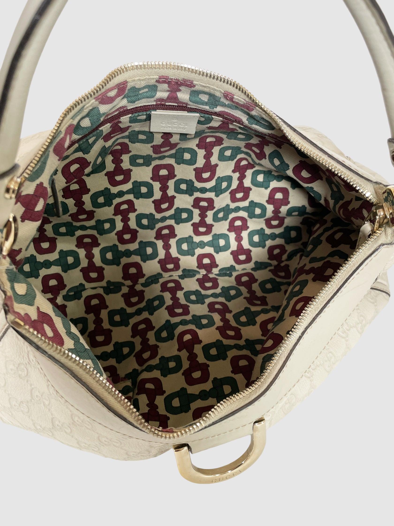 Guccissima Abbey D-Ring Bag