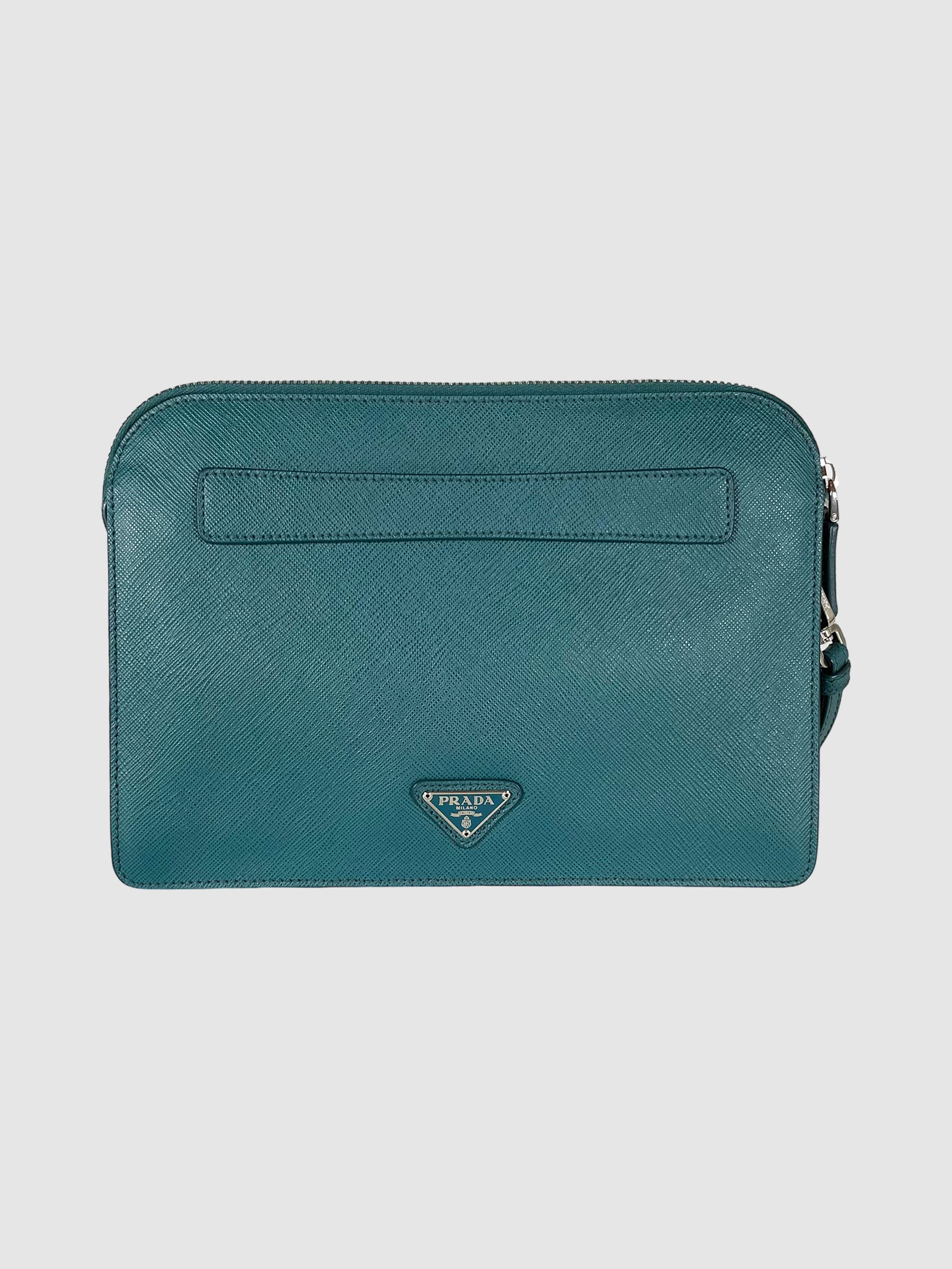 Saffiano Clutch