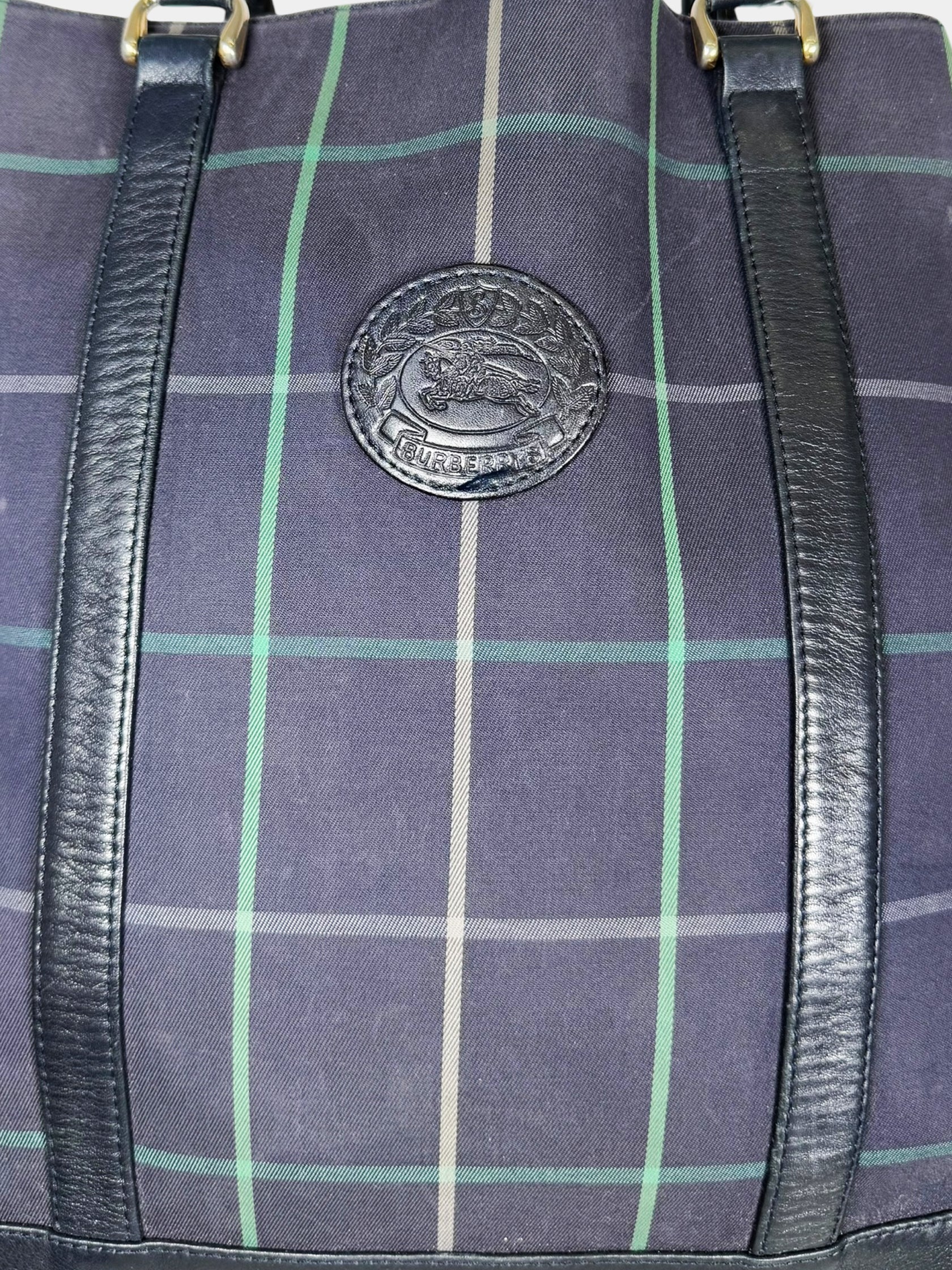 Nova Check Tote Bag
