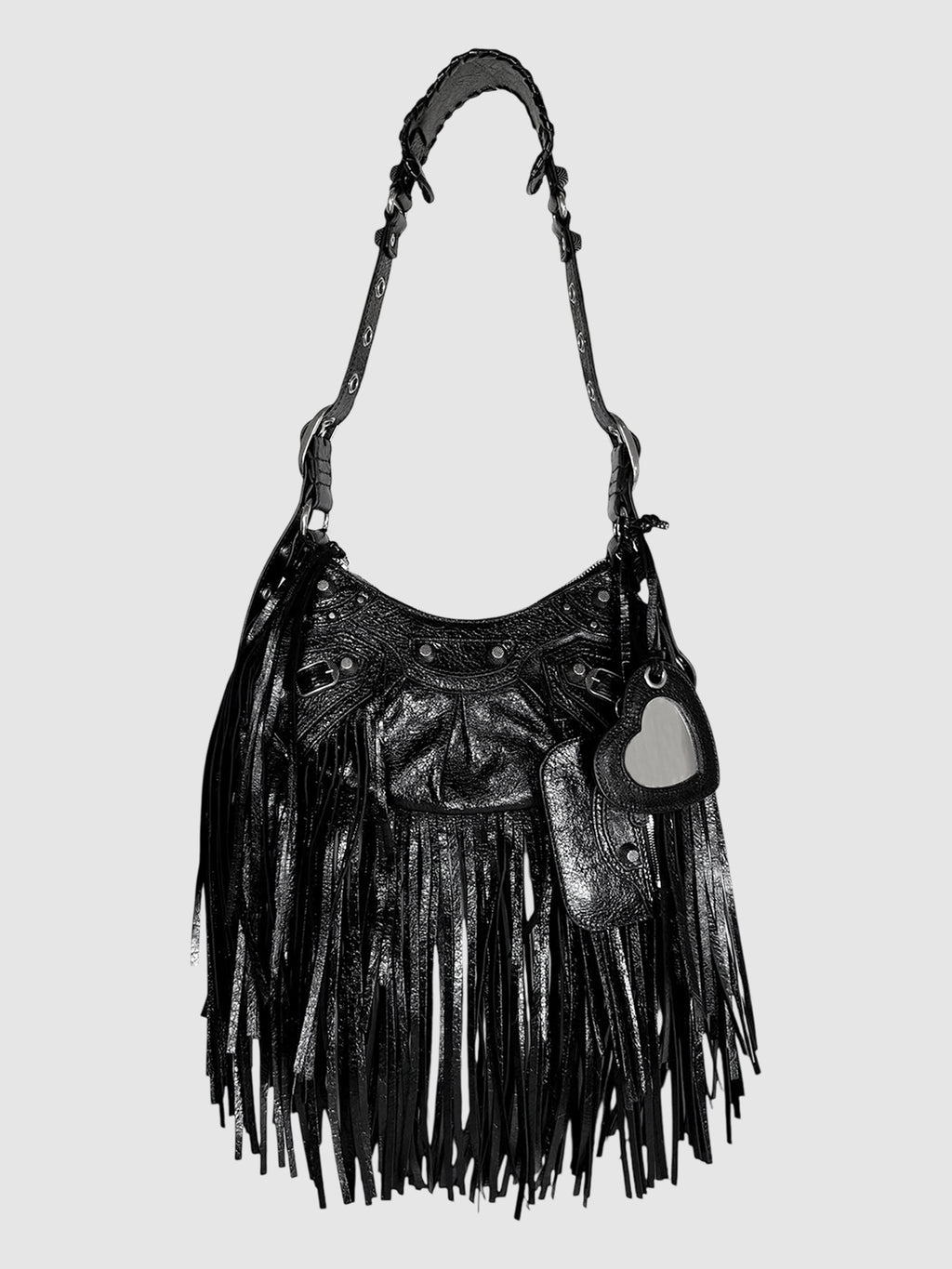 Le Cagole Fringe Shoulder Bag