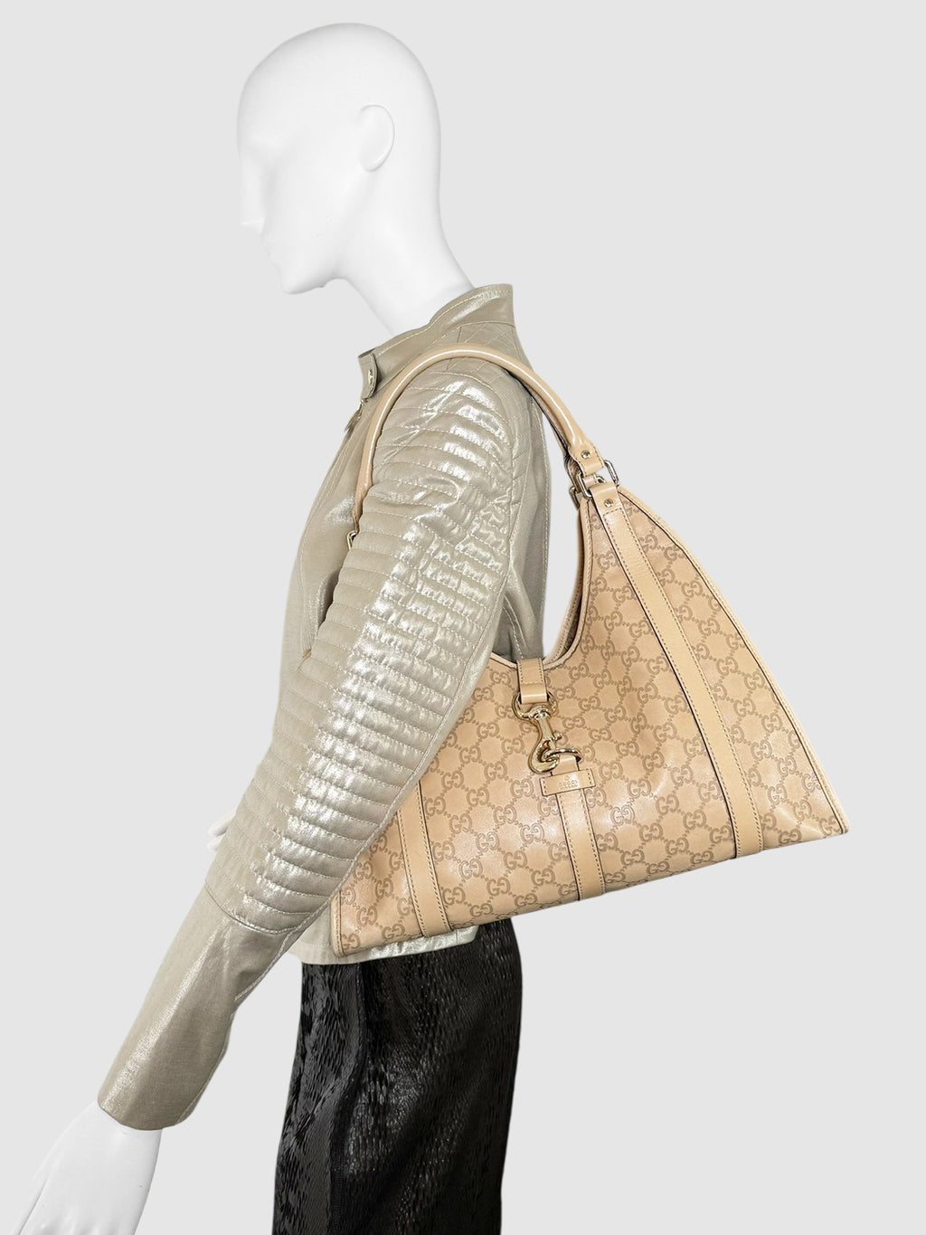 Guccissima Bardot Joy Shoulder Bag