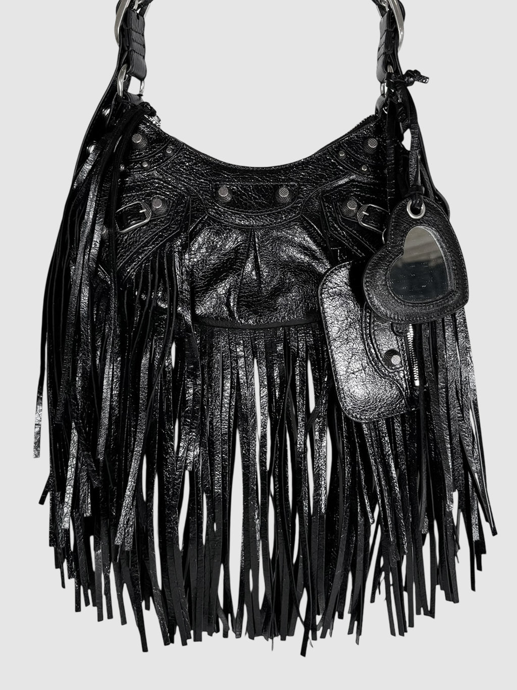 Le Cagole Fringe Shoulder Bag