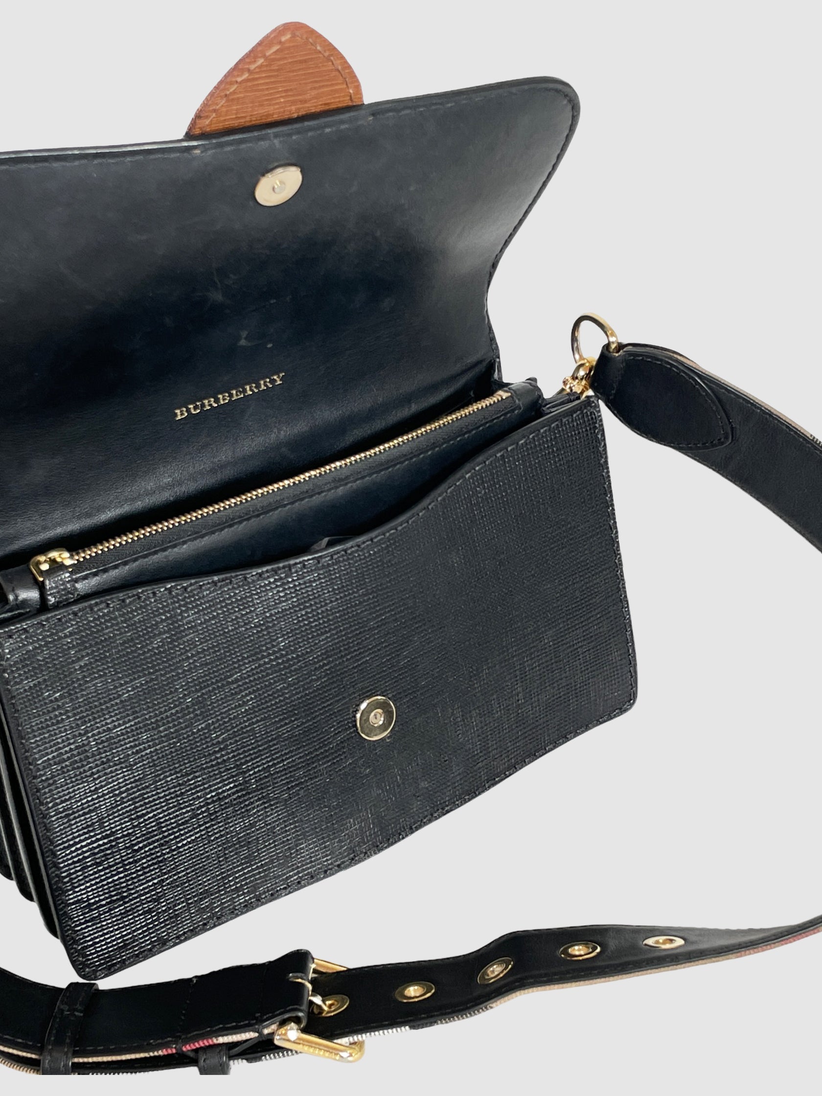 Burberry Madison Buckle Bag