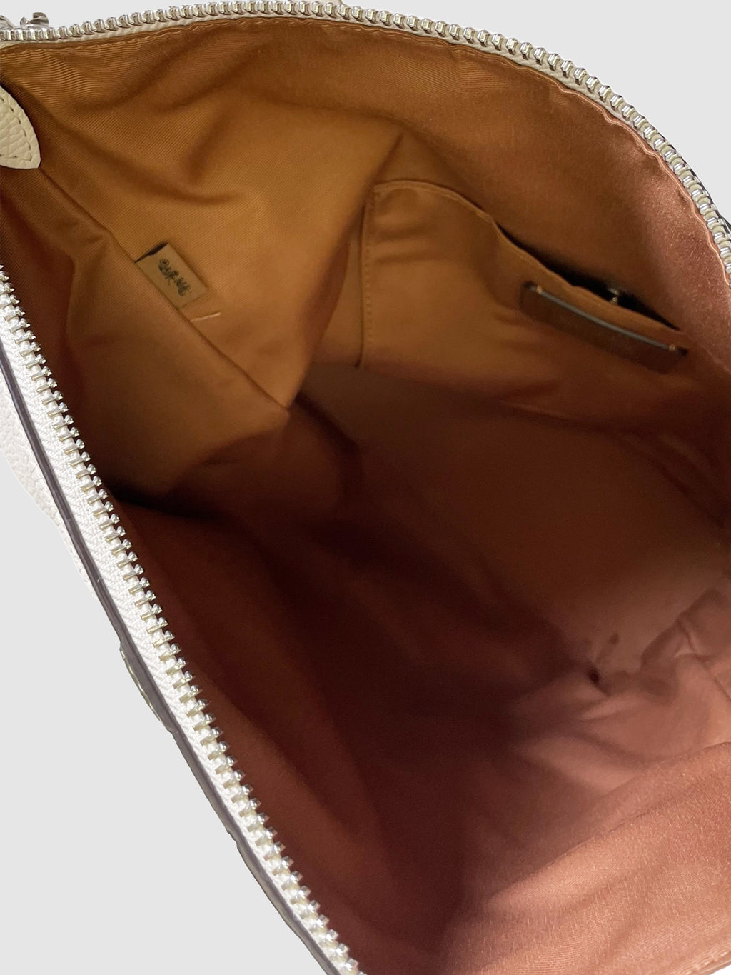 Leather Striped Satchel