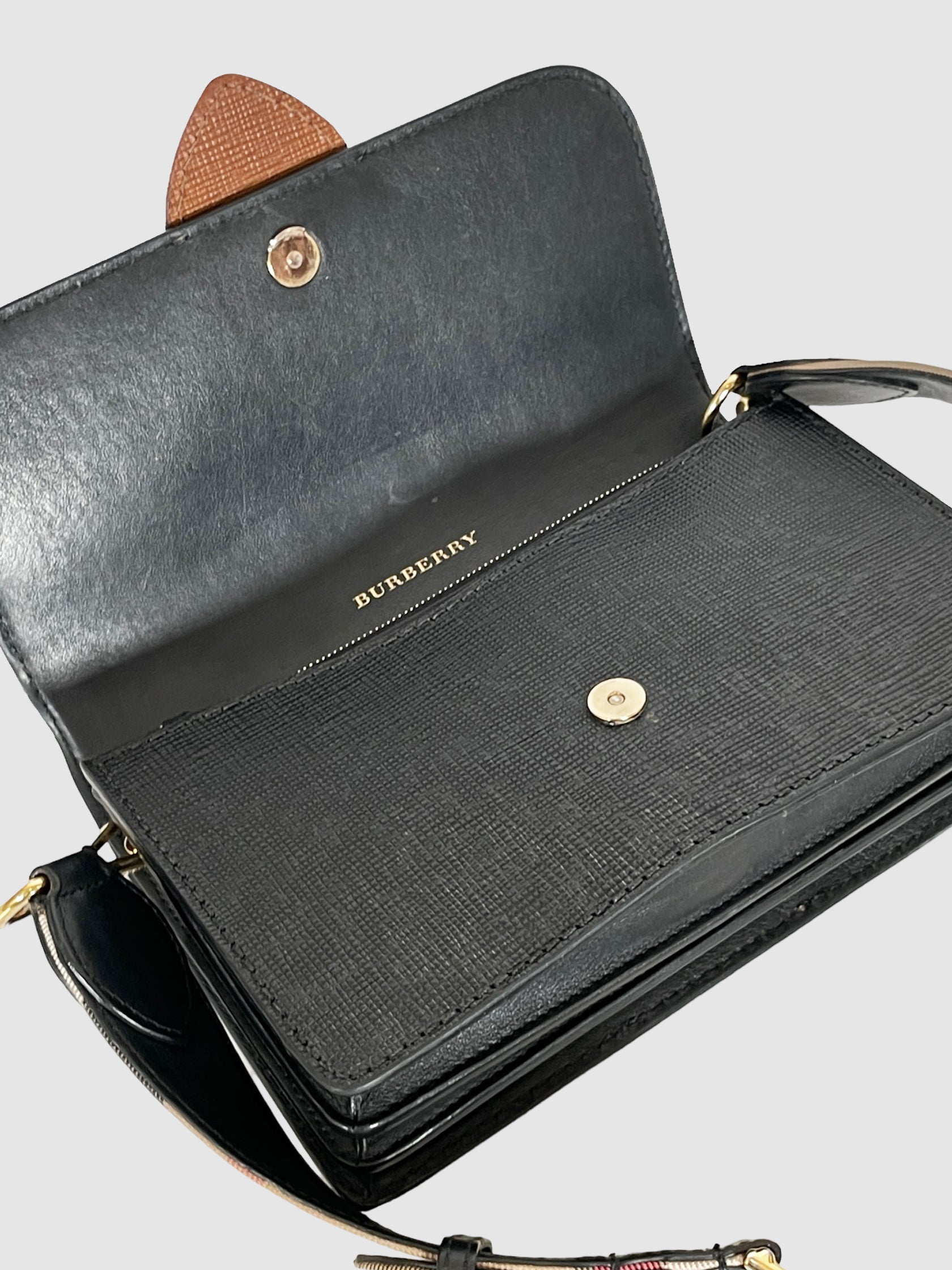 Burberry Madison Buckle Bag