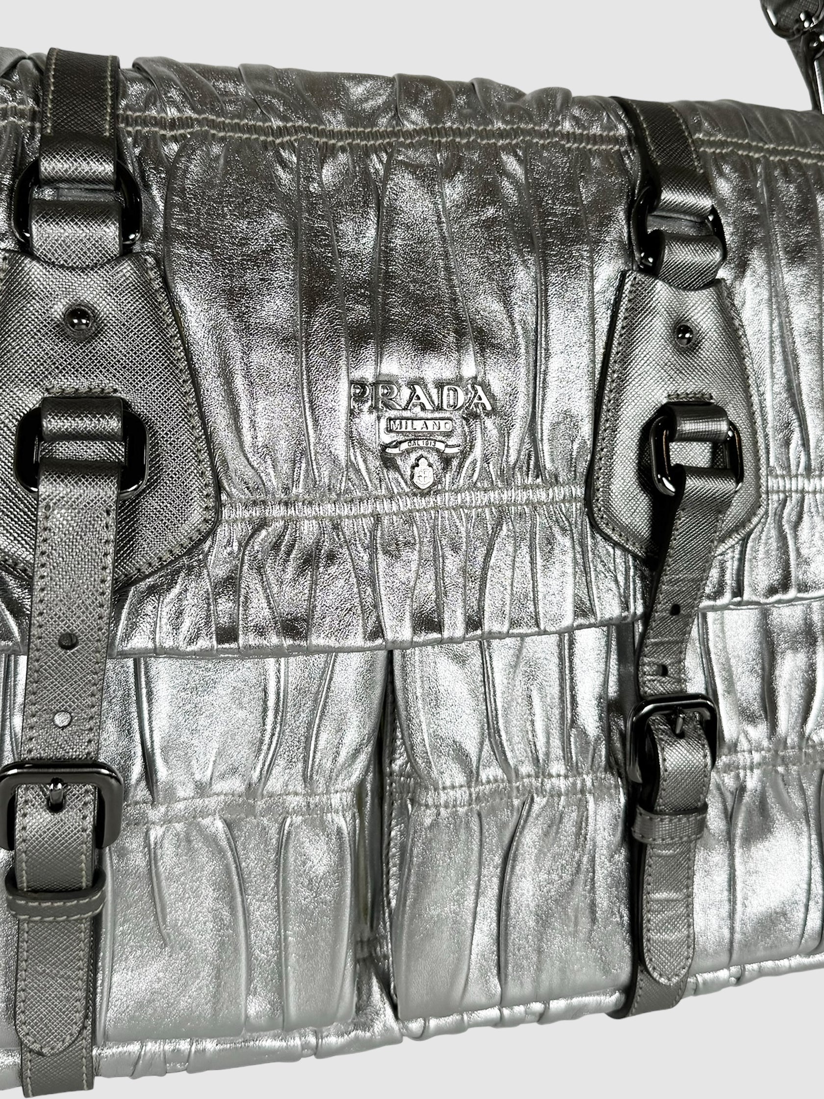 2007 Nappa Dressy Gaufre Argento