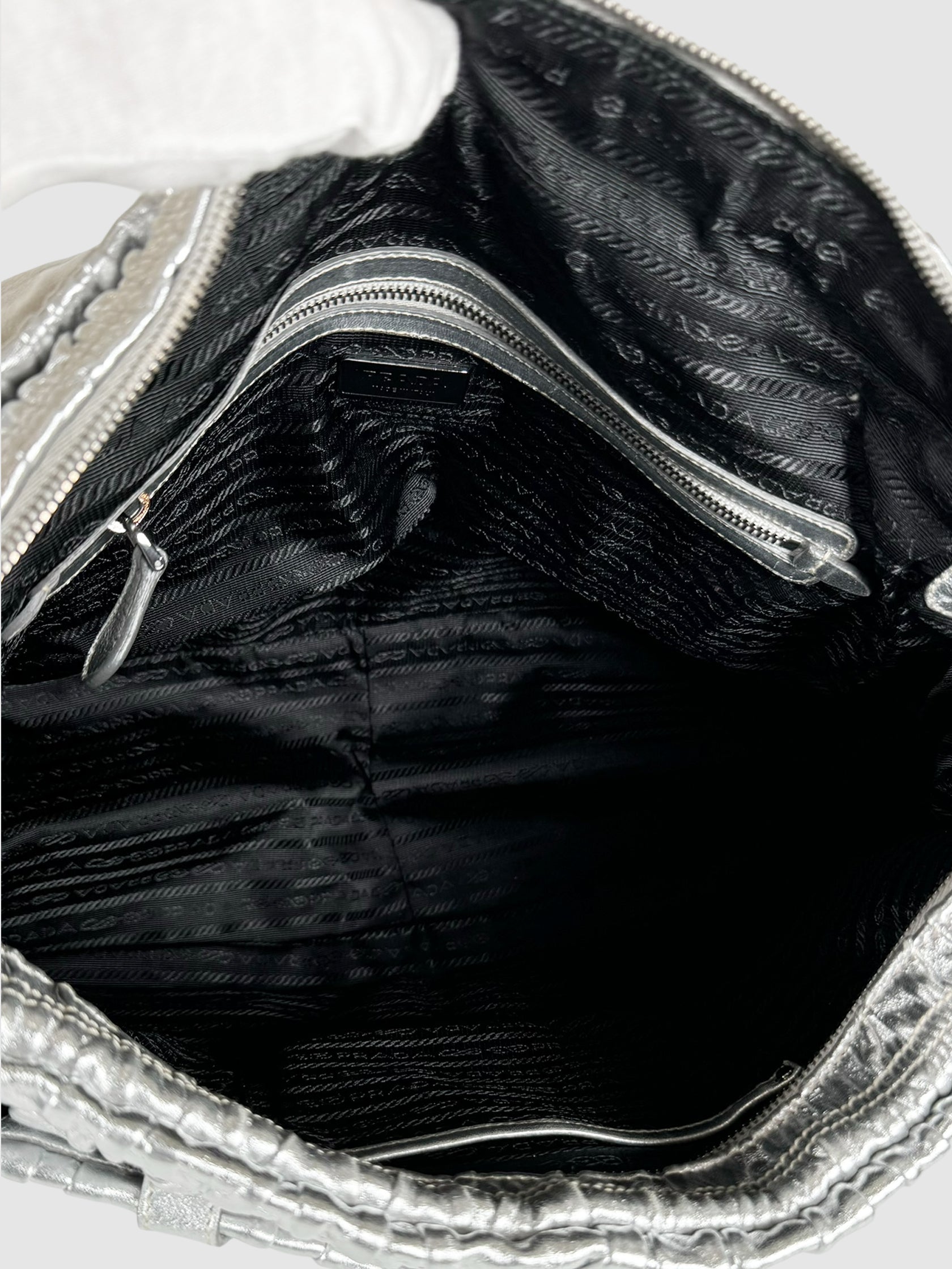 2007 Nappa Dressy Gaufre Argento