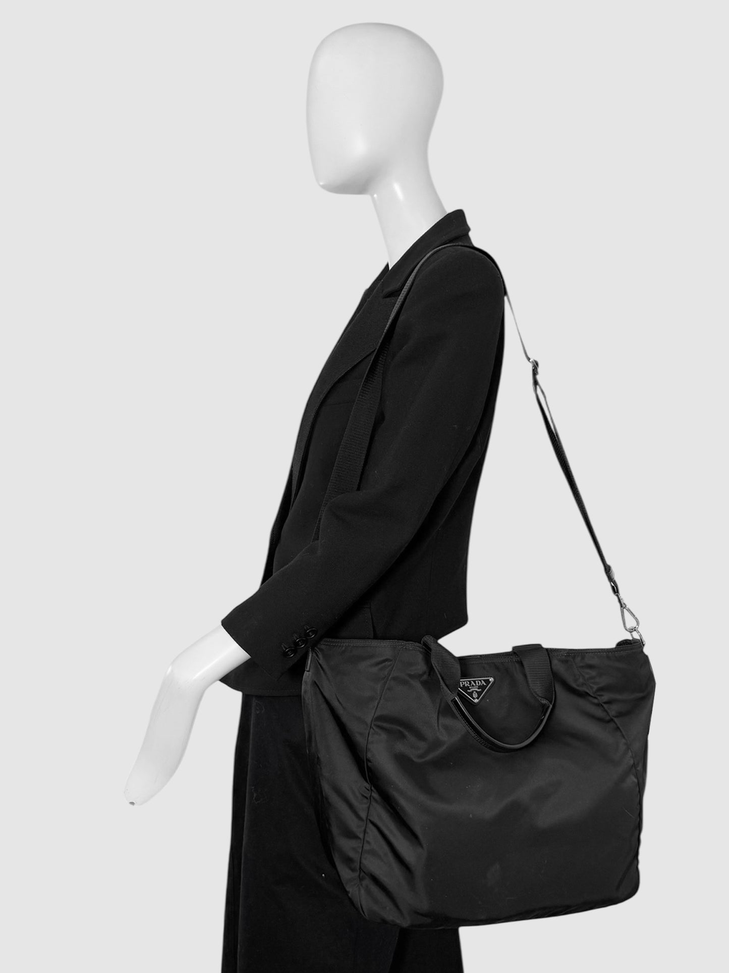 Large Tessuto Nylon Tote Bag