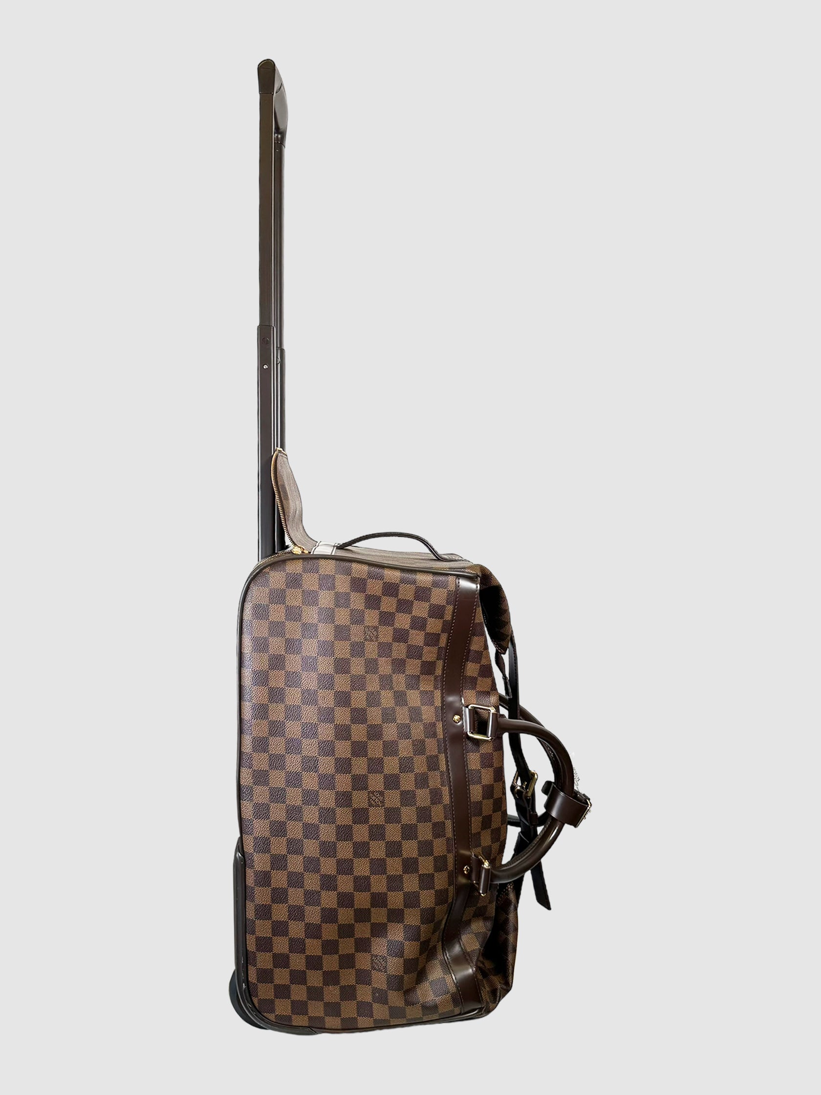 Louis Vuitton Damier Ebene Eole 50 Suitcase Designer Luxury Secondhand Consignment