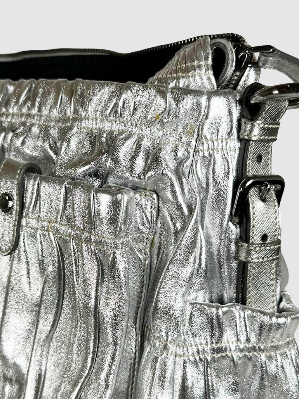 2007 Nappa Dressy Gaufre Argento