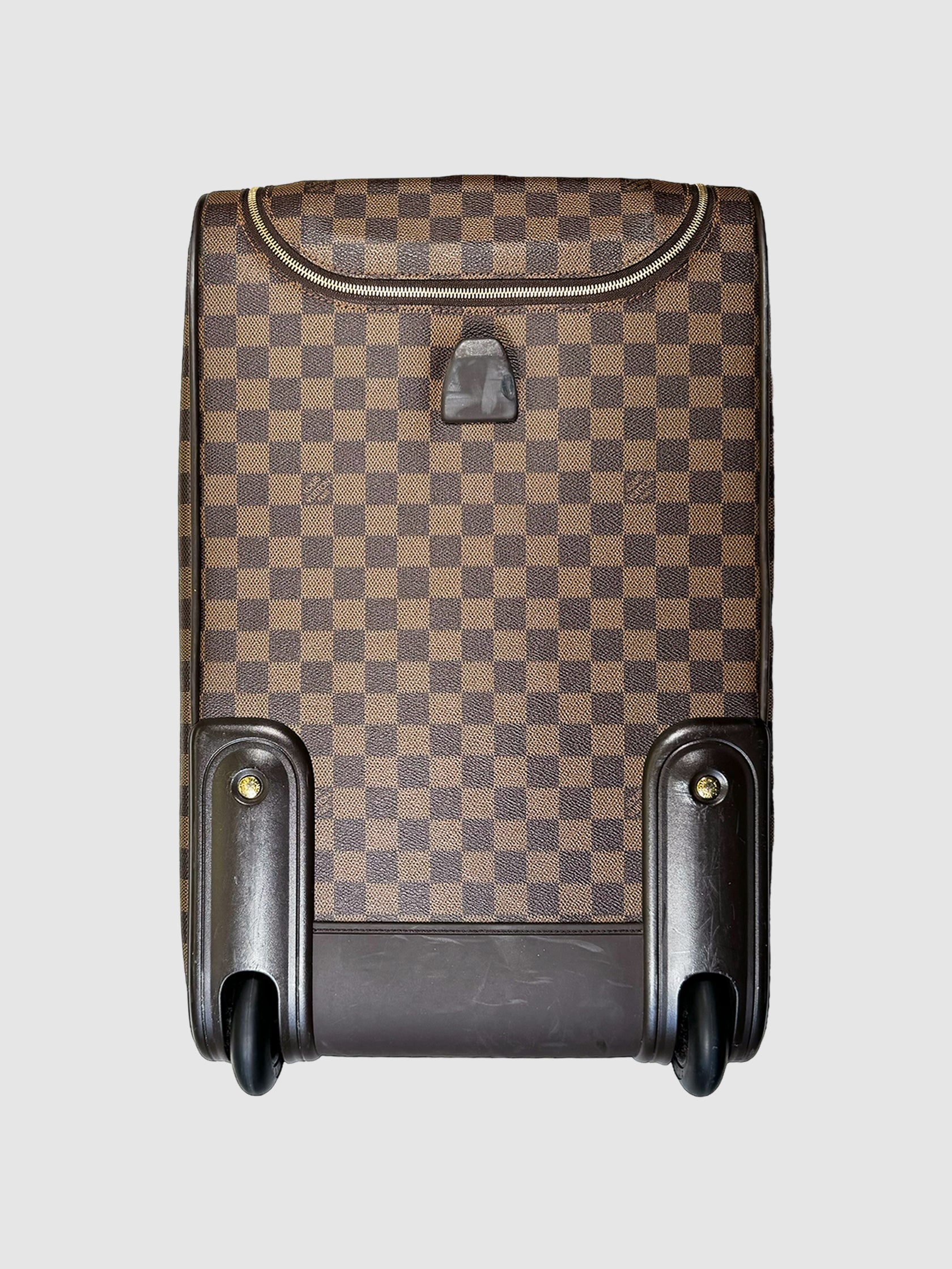 Louis Vuitton Damier Ebene Eole 50 Suitcase Designer Luxury Secondhand Consignment