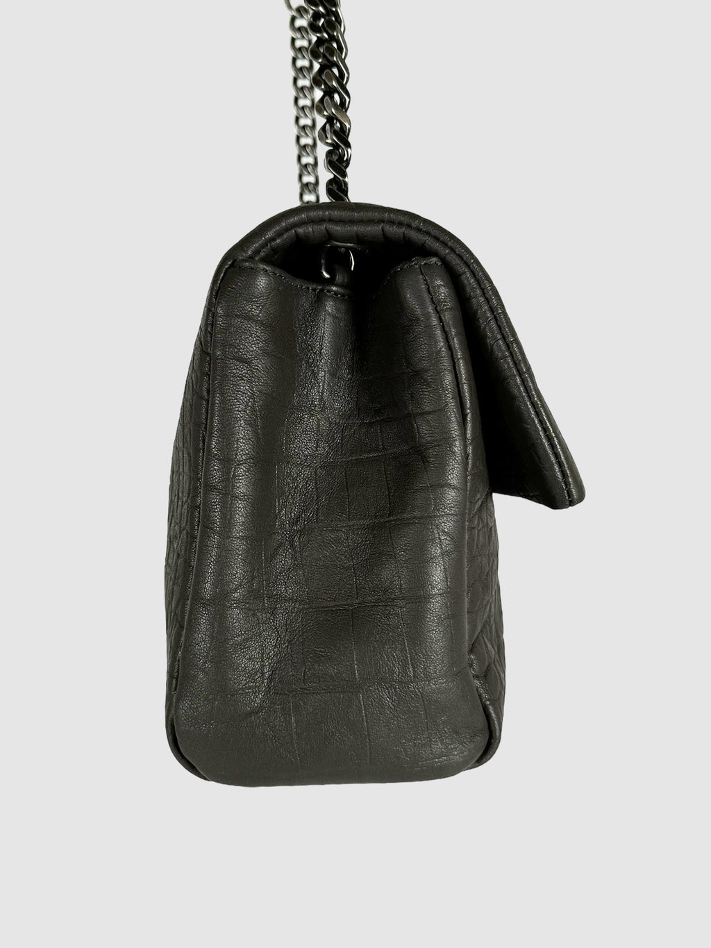 Medium Croc Embossed West Hollywood Bag