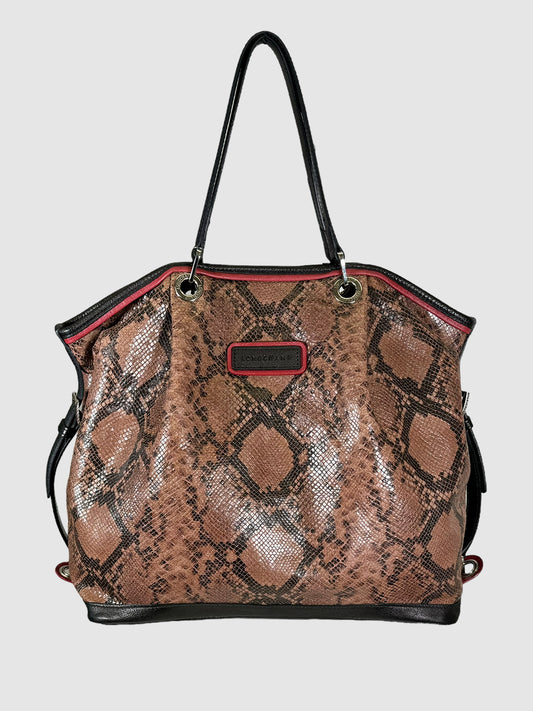 Longchamp Python Shoulder Bag