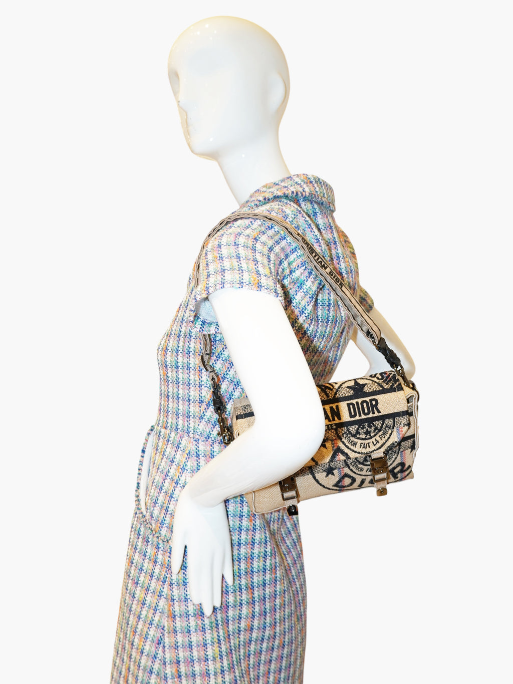 Jute Diorcamp Messenger Bag