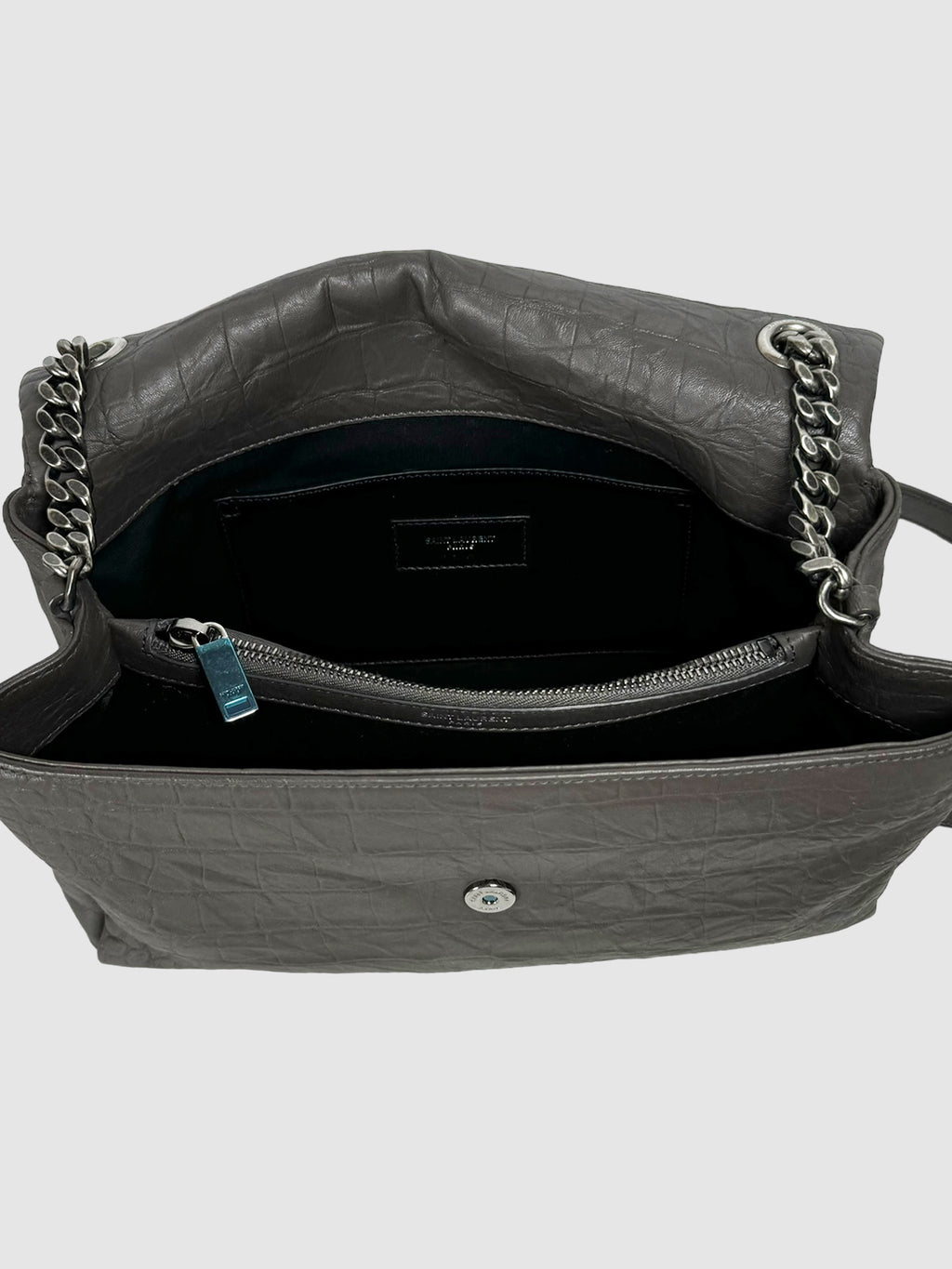 Medium Croc Embossed West Hollywood Bag