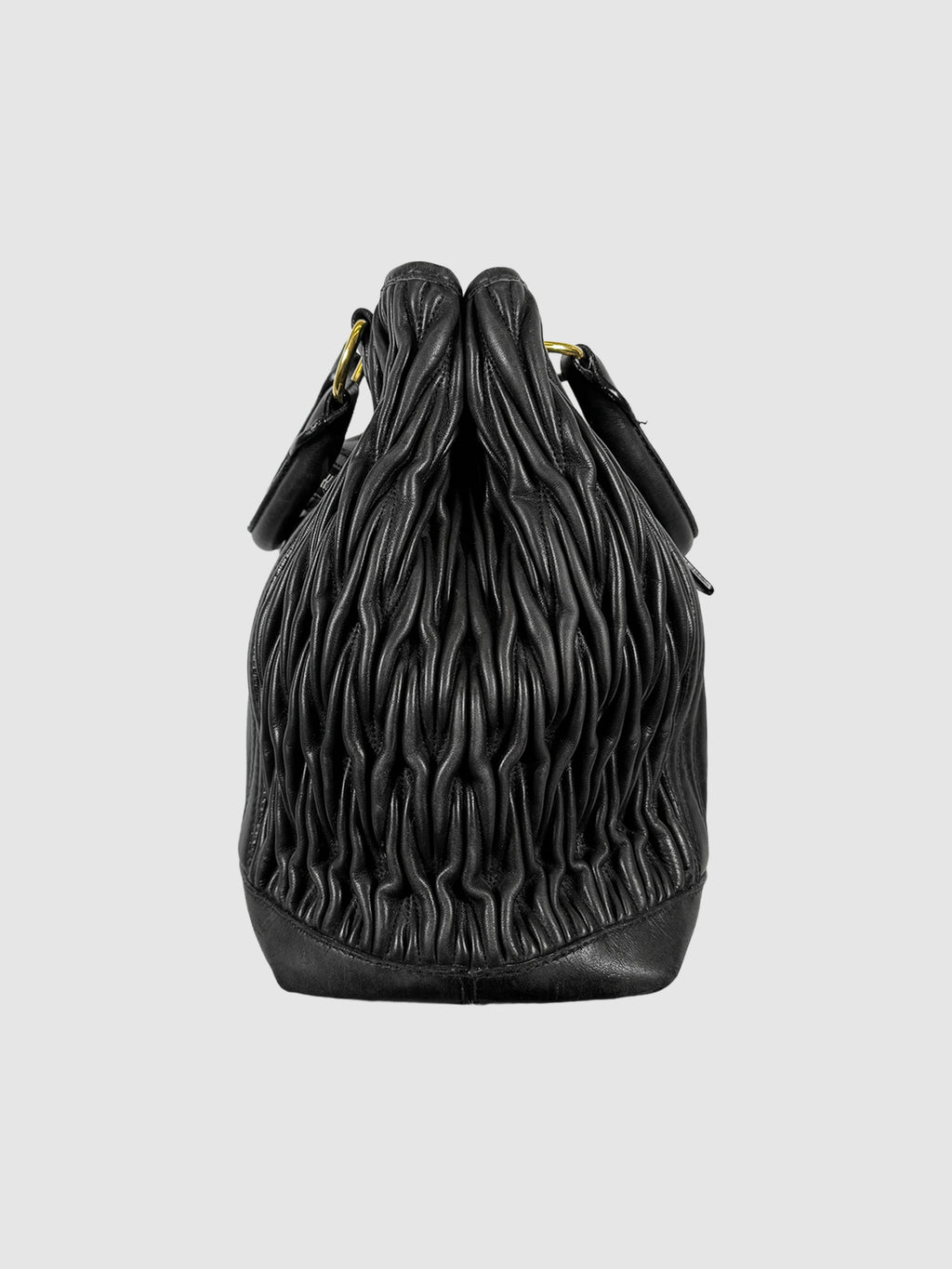 Matelassé Leather Handbag