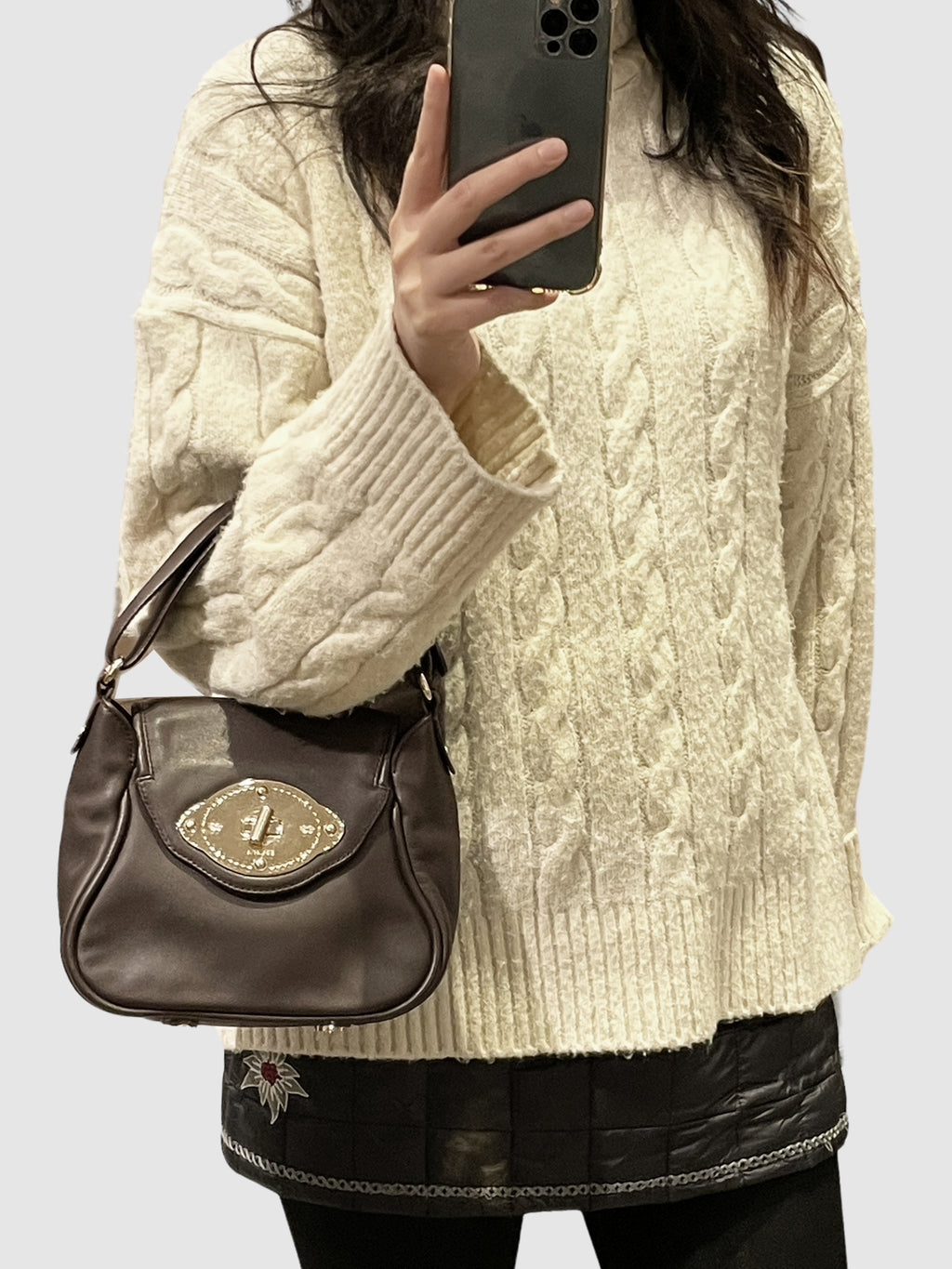 Leather Shoulder Bag