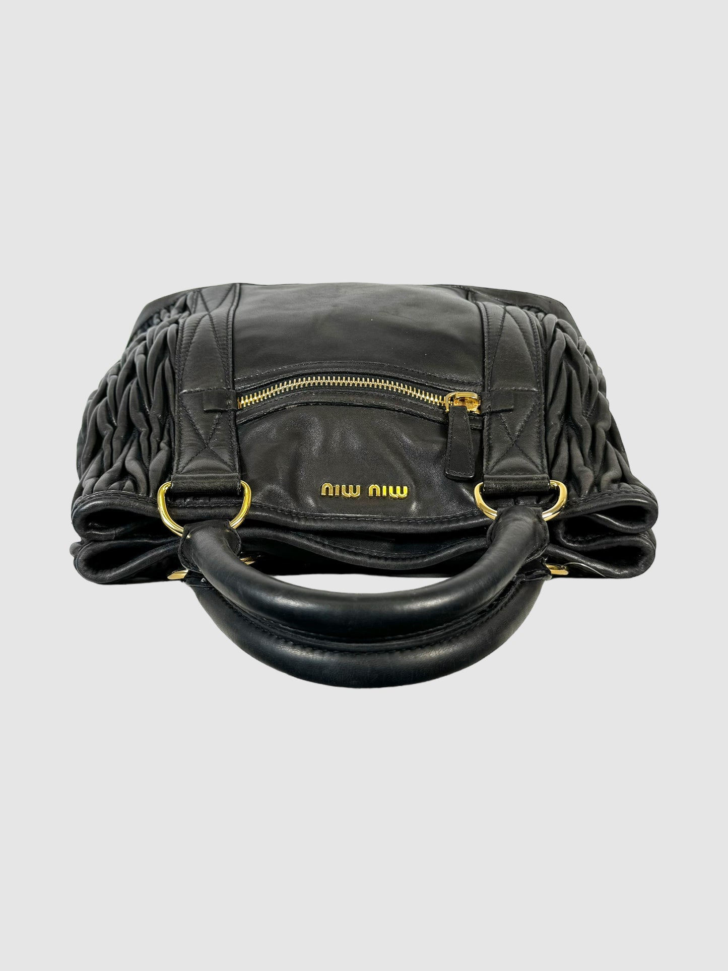 Matelassé Leather Handbag